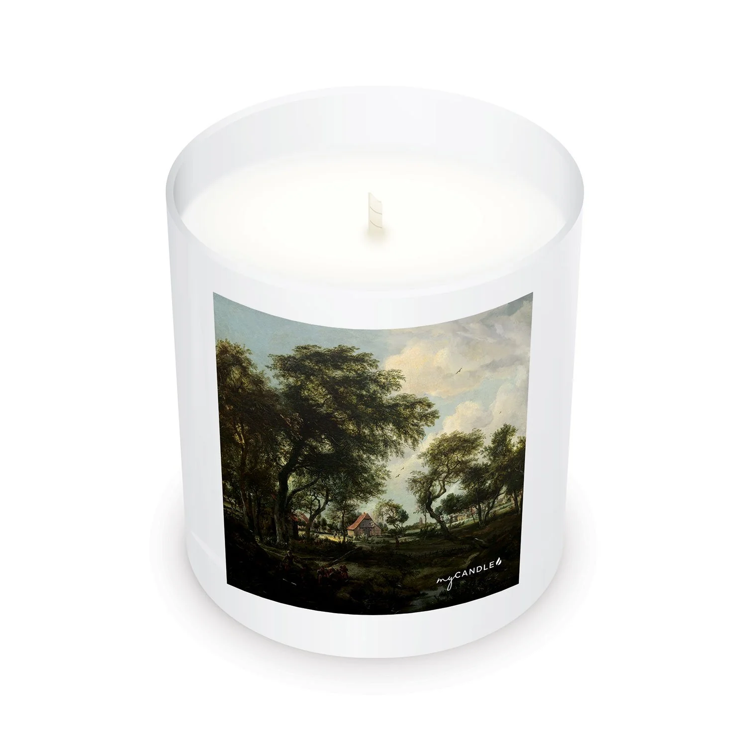 Meindert Hobbema A Farm in the Sunlight Candle - Image 7