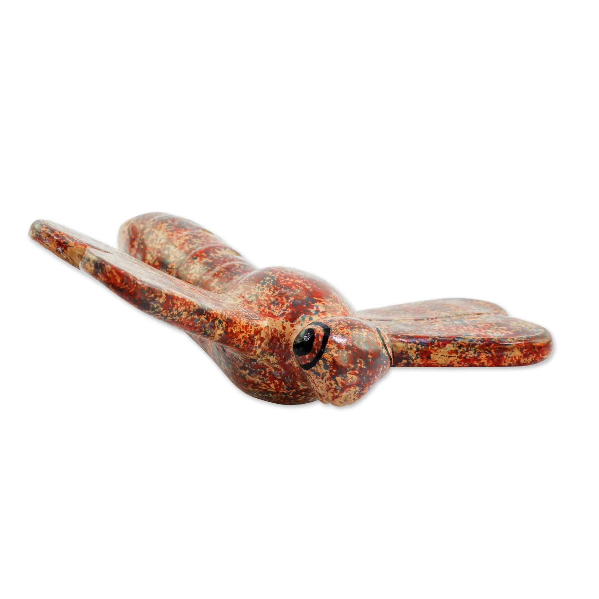 Melodic Dragonfly Hand Crafted Ceramic Dragonfly Ocarina Flute from Nicaragua - Image 4