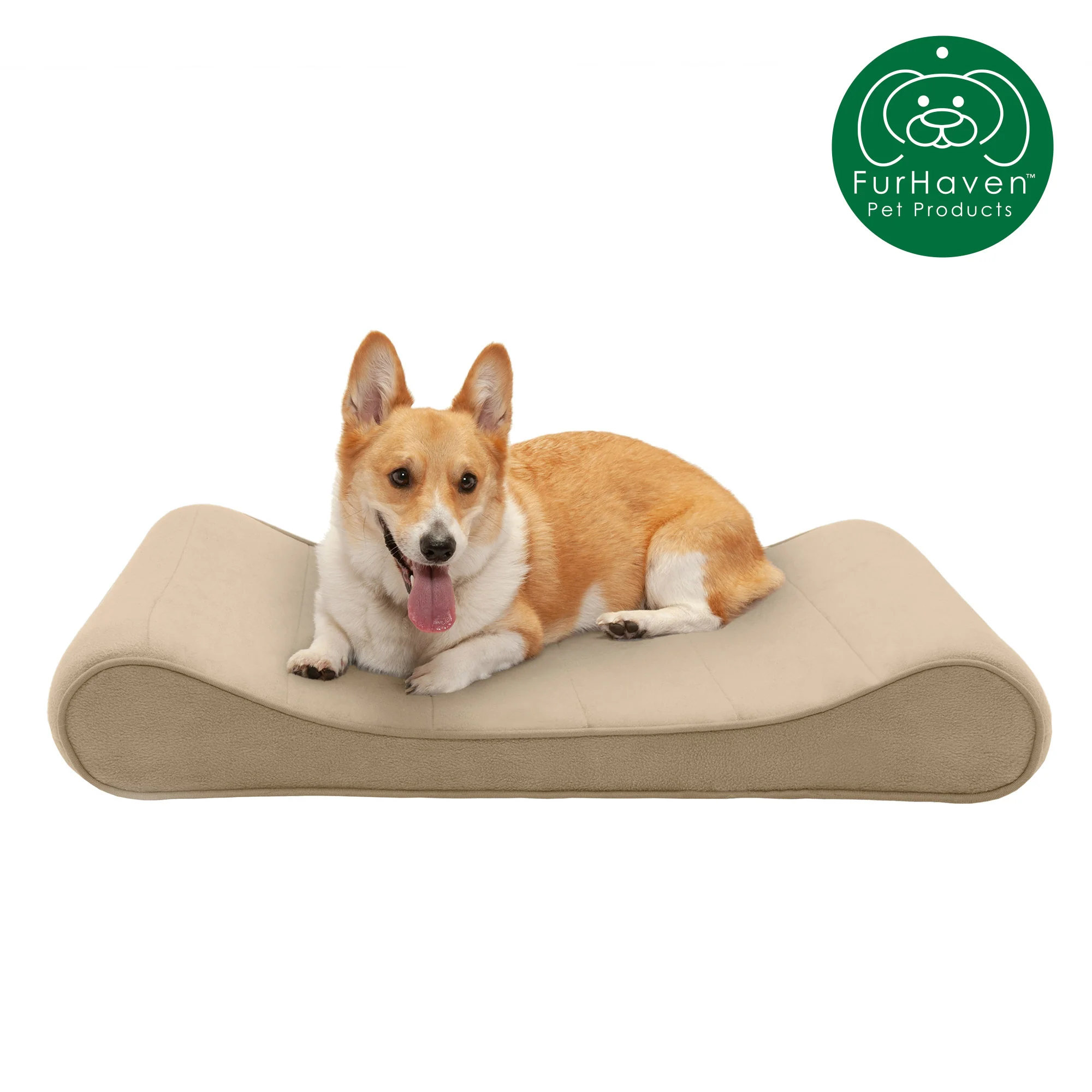 Memory Foam Microvelvet Luxe Lounger Pet Bed - Image 10