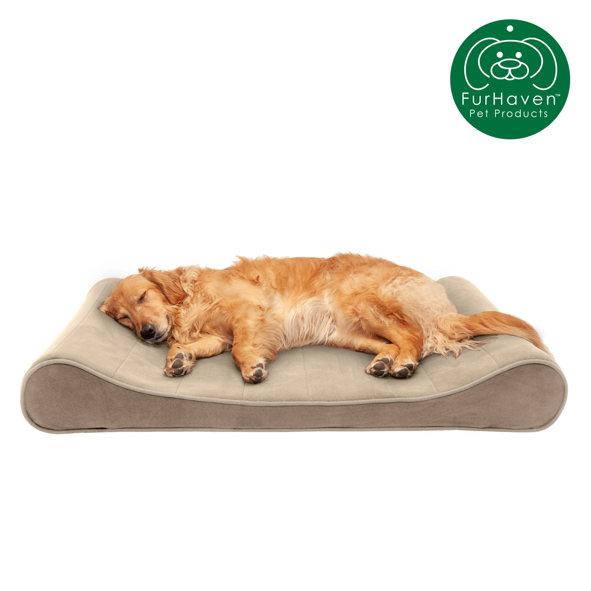 Memory Foam Microvelvet Luxe Lounger Pet Bed - Image 11