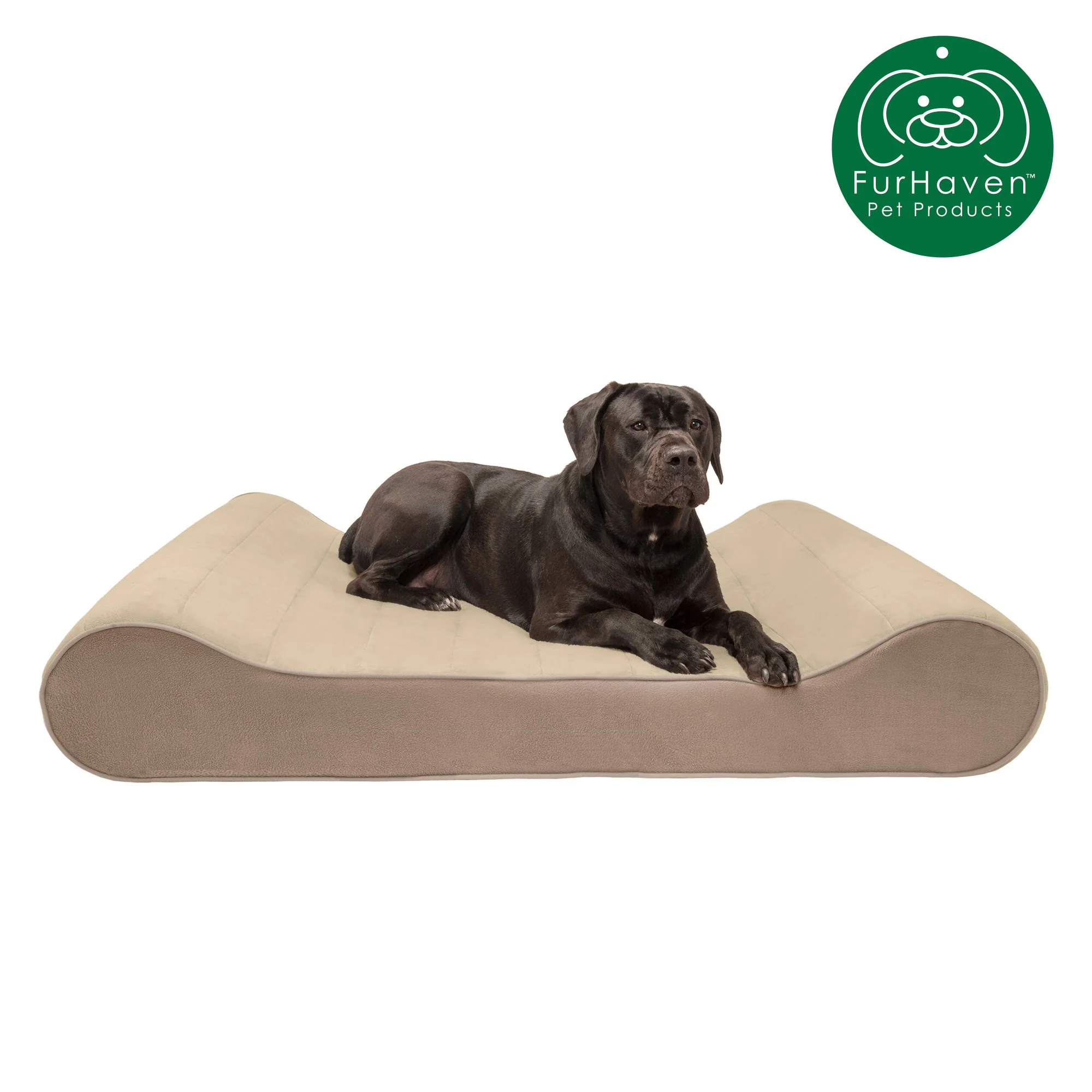 Memory Foam Microvelvet Luxe Lounger Pet Bed - Image 12