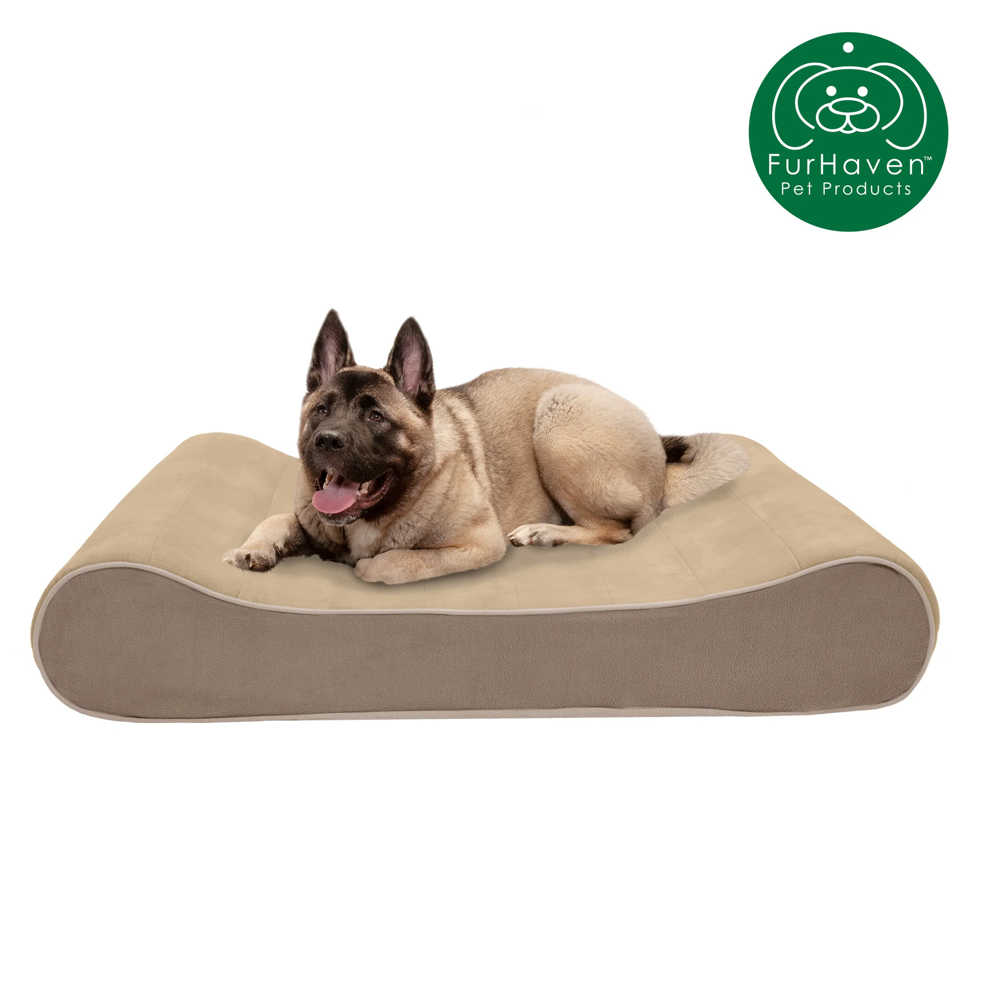 Memory Foam Microvelvet Luxe Lounger Pet Bed - Image 13