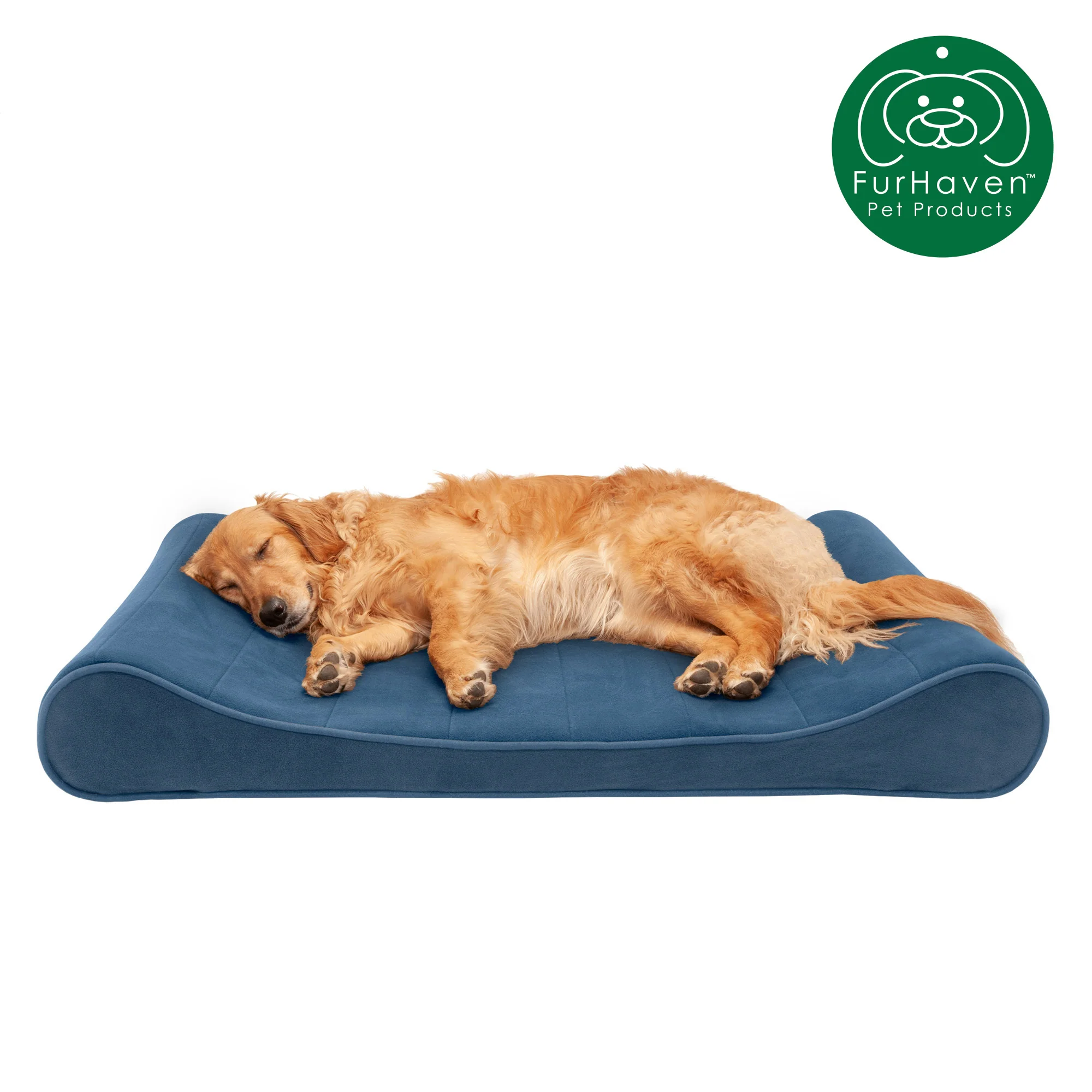 Memory Foam Microvelvet Luxe Lounger Pet Bed - Image 16