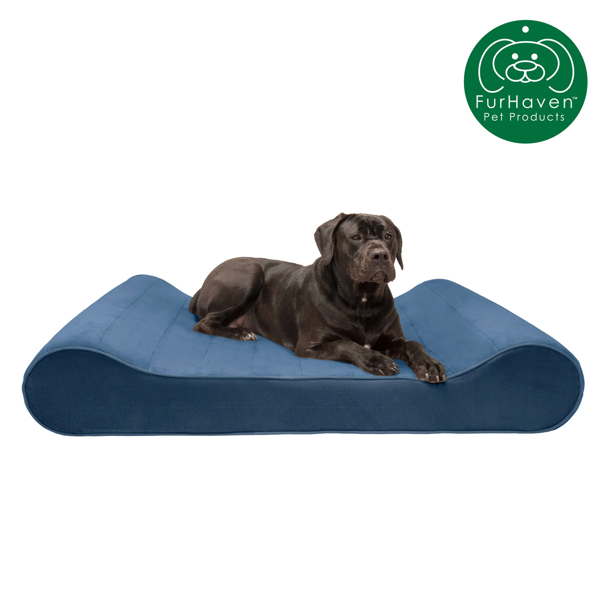 Memory Foam Microvelvet Luxe Lounger Pet Bed - Image 17