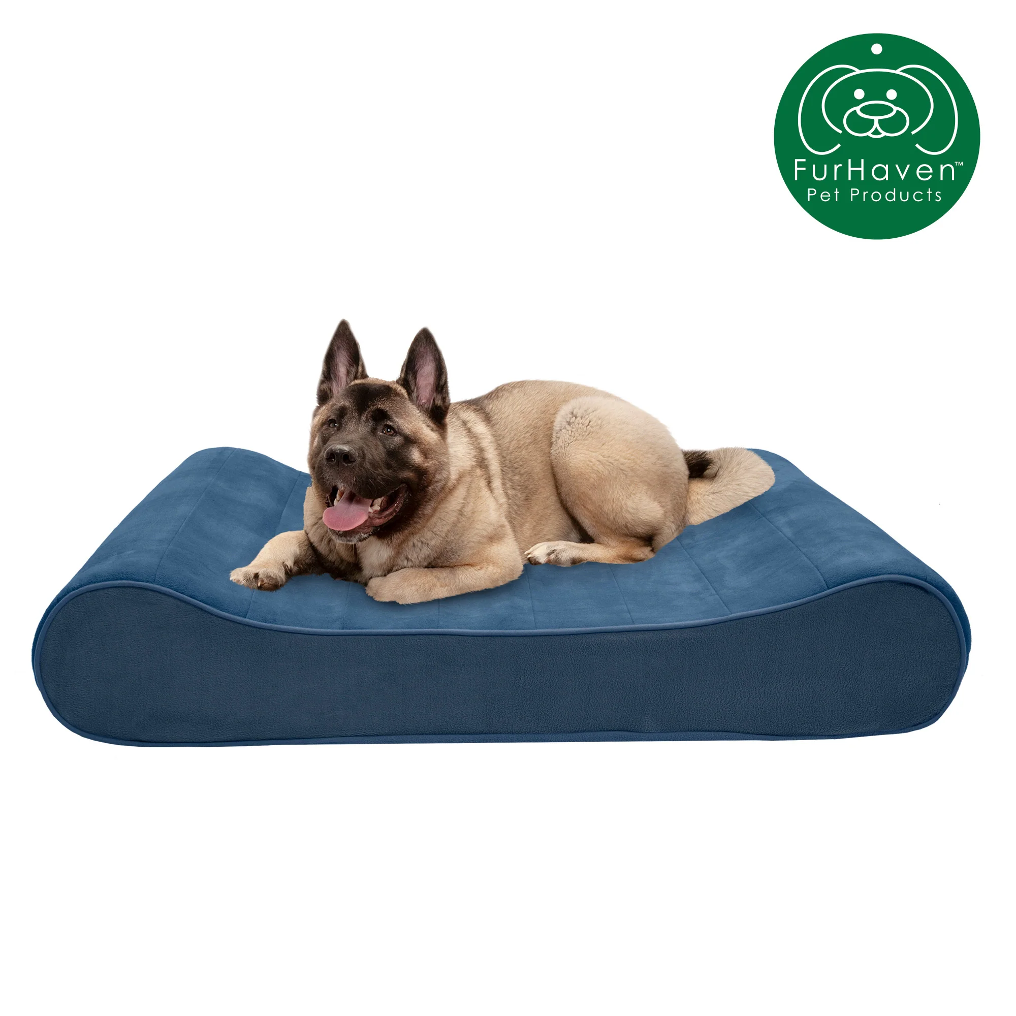 Memory Foam Microvelvet Luxe Lounger Pet Bed - Image 19