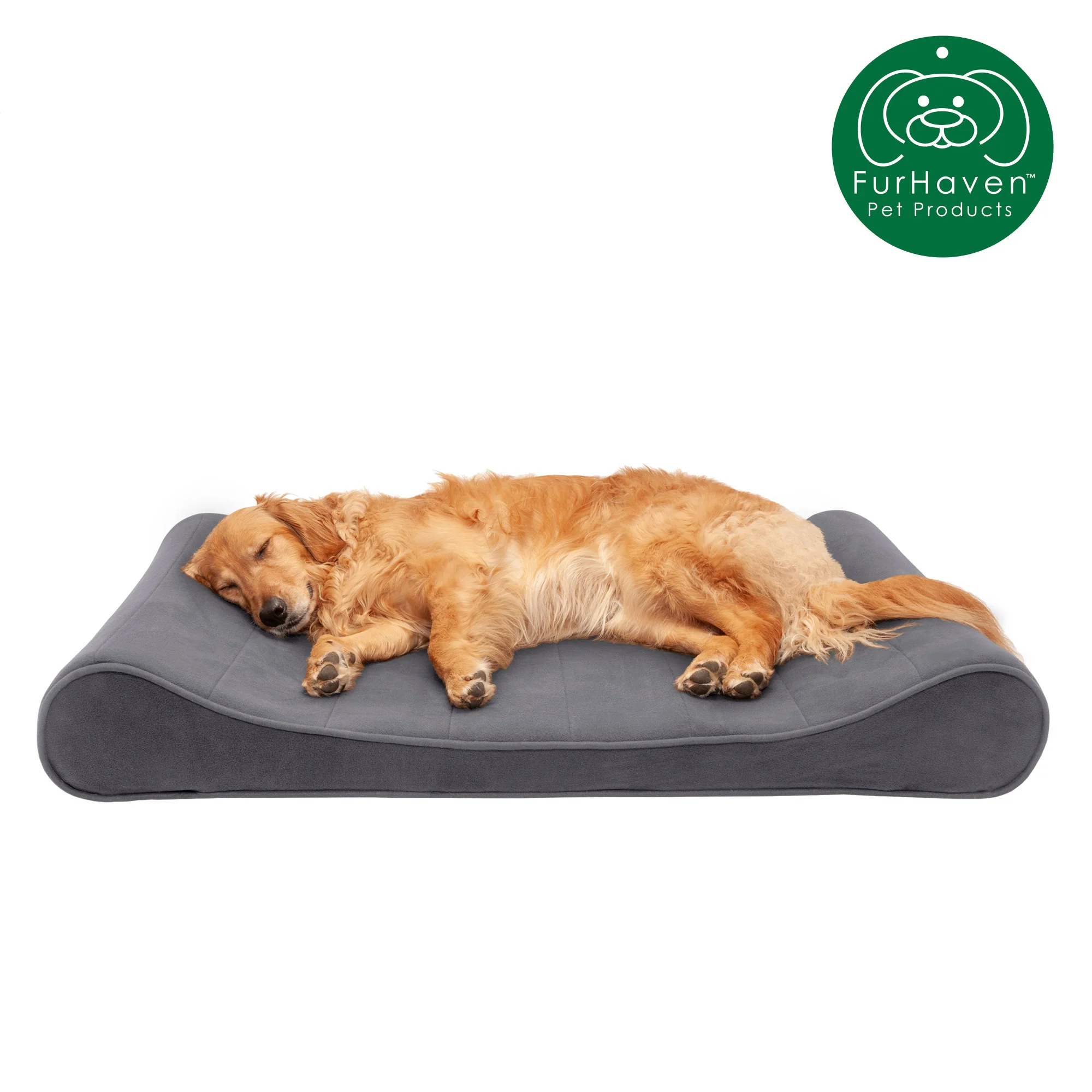 Memory Foam Microvelvet Luxe Lounger Pet Bed - Image 21