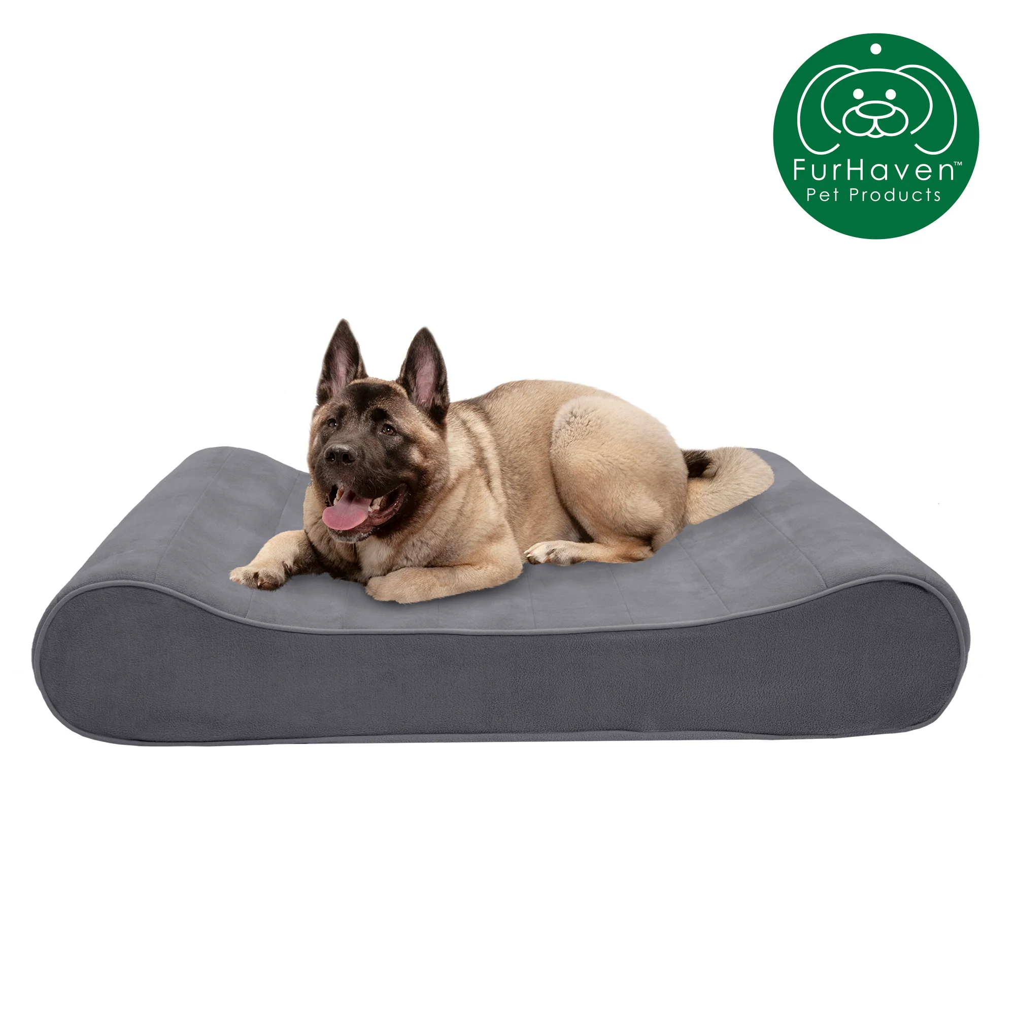 Memory Foam Microvelvet Luxe Lounger Pet Bed - Image 22