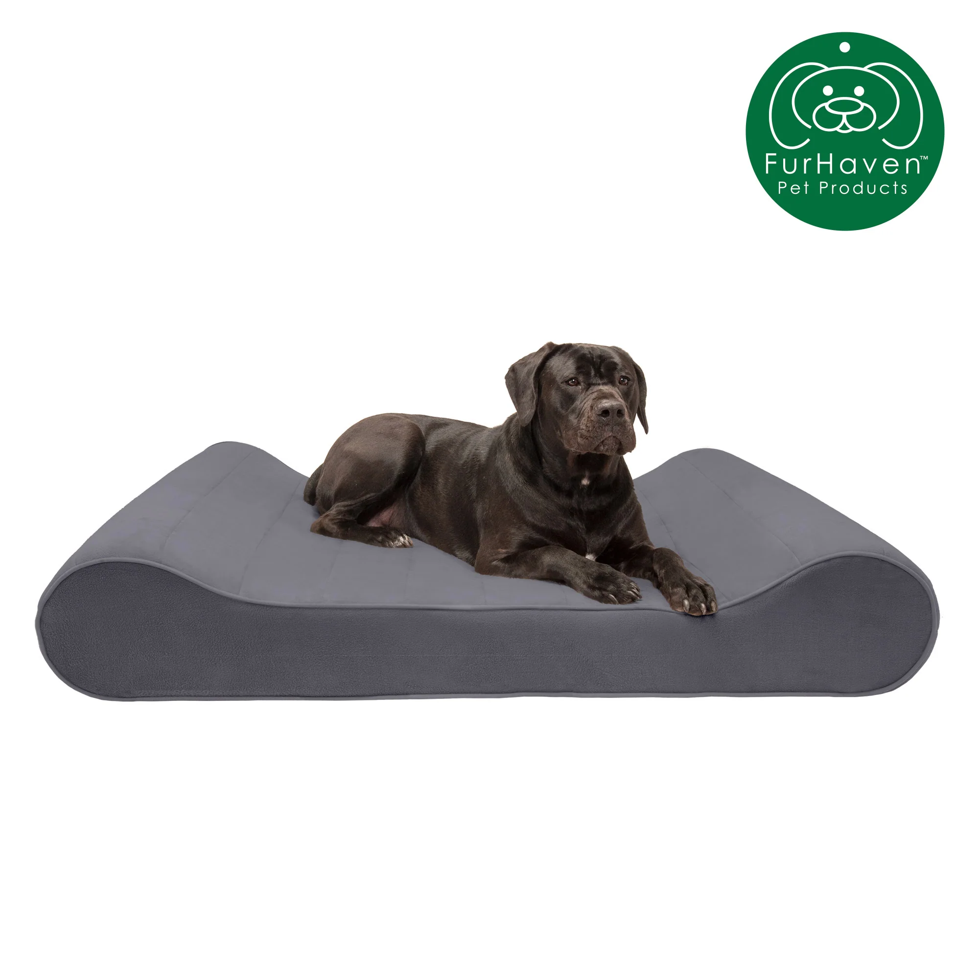 Memory Foam Microvelvet Luxe Lounger Pet Bed - Image 23