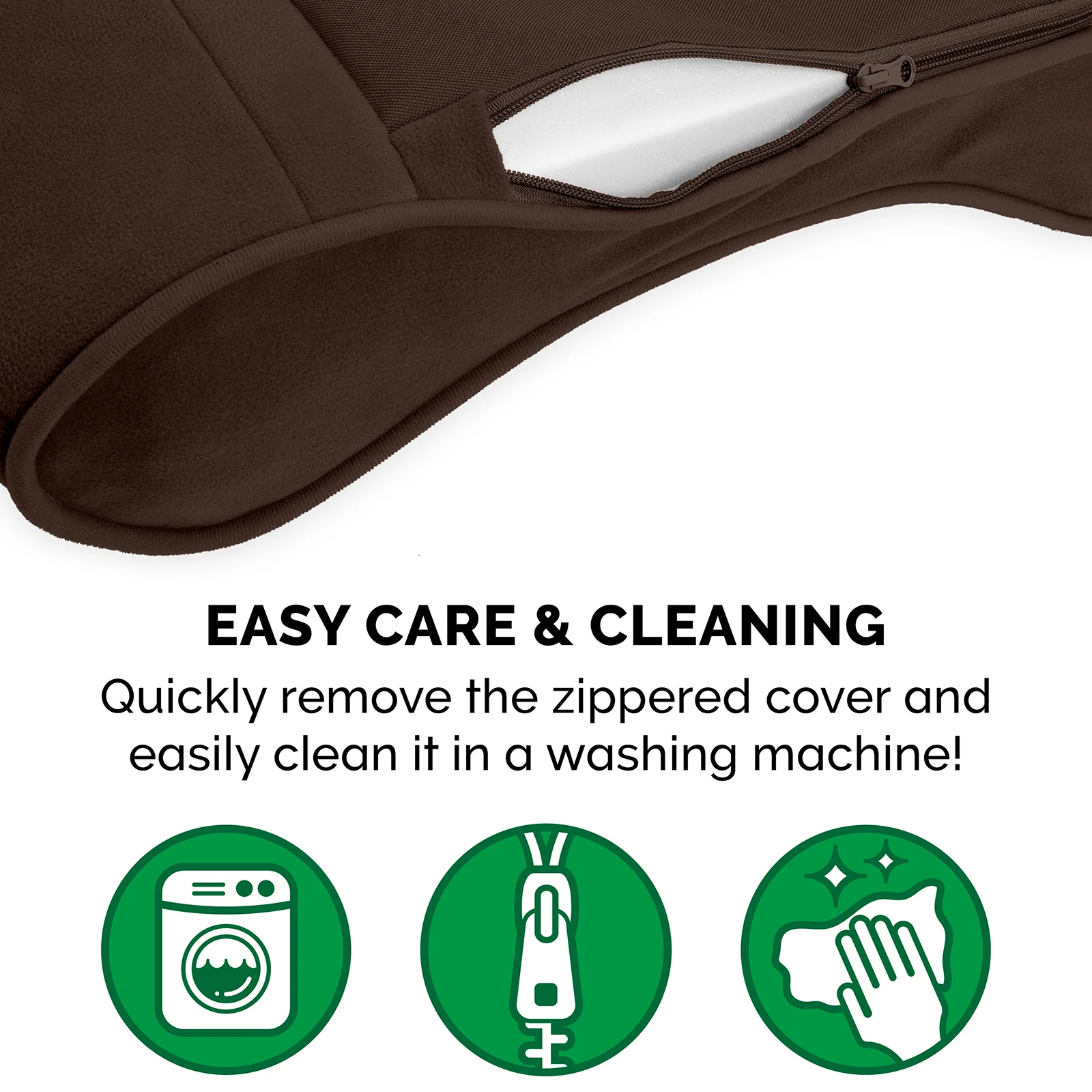 Memory Foam Microvelvet Luxe Lounger Pet Bed - Image 5
