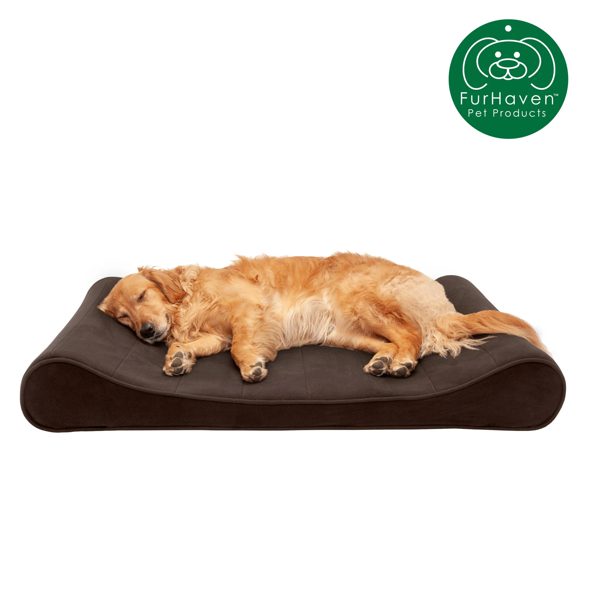 Memory Foam Microvelvet Luxe Lounger Pet Bed - Image 6