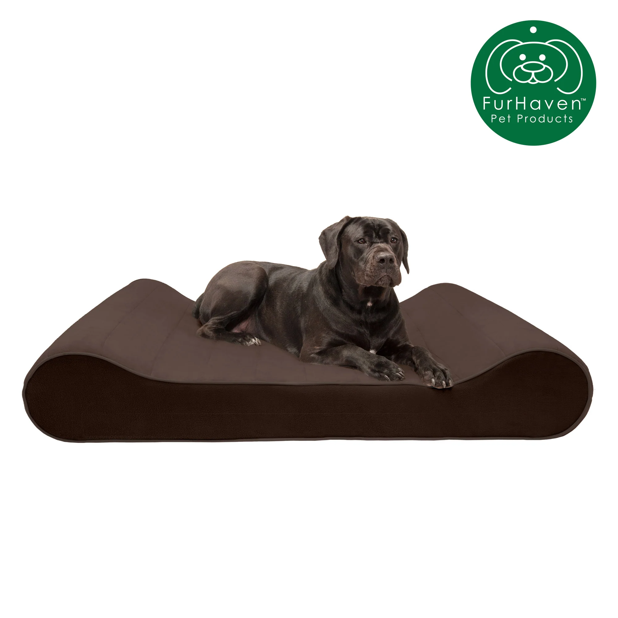 Memory Foam Microvelvet Luxe Lounger Pet Bed - Image 7