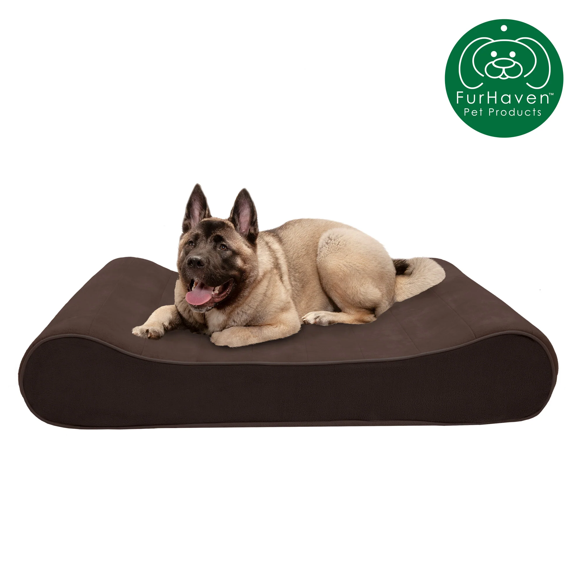 Memory Foam Microvelvet Luxe Lounger Pet Bed - Image 8