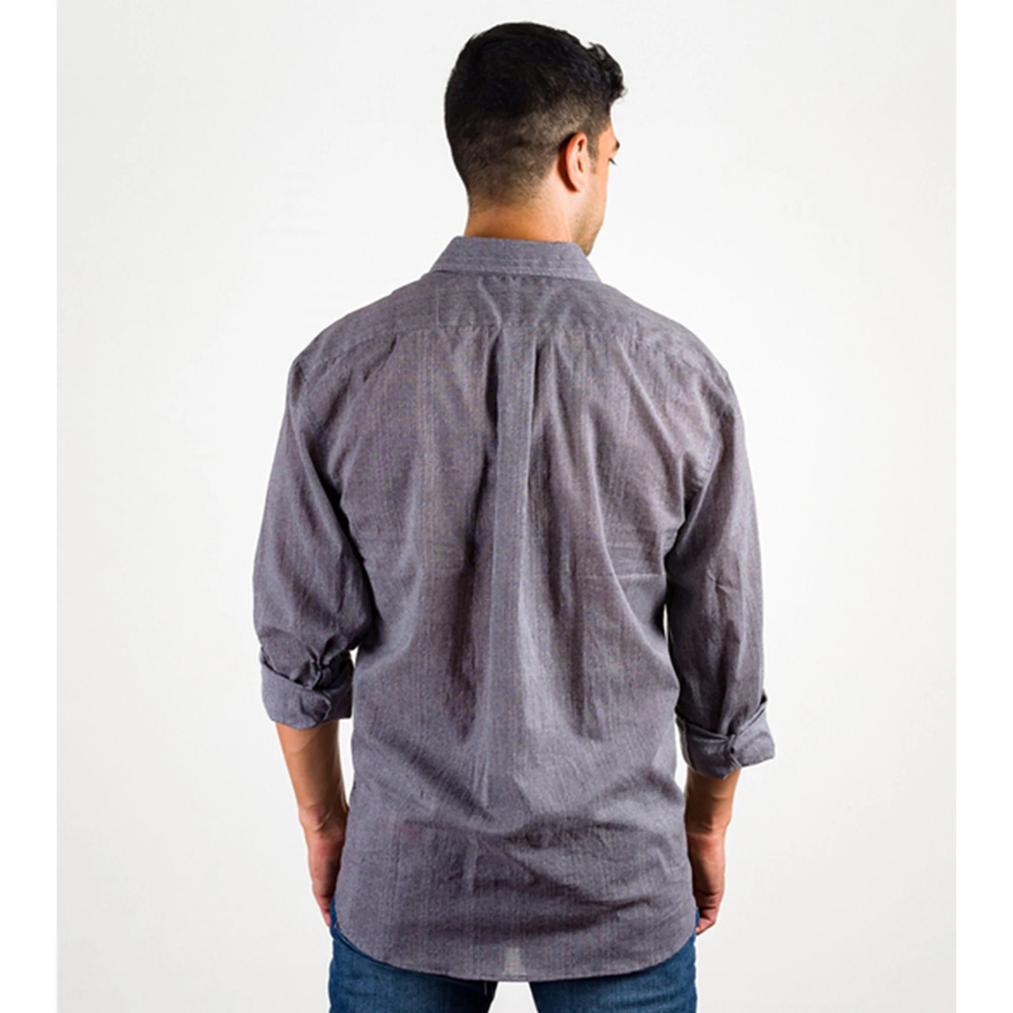 Men's Avani Pocket Cotton Button Down - Image 2