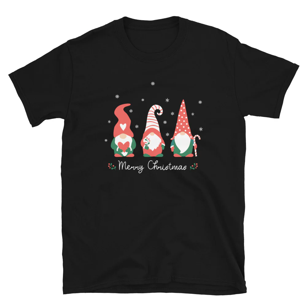 Merry Christmas Gnomes T-Shirt - Image 2
