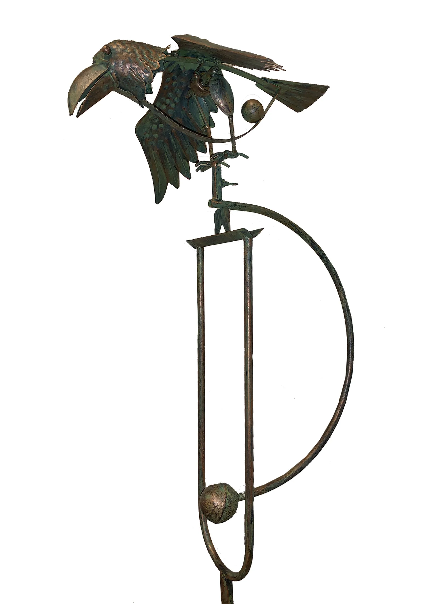 Metal Bird Rocker Stake - Image 3