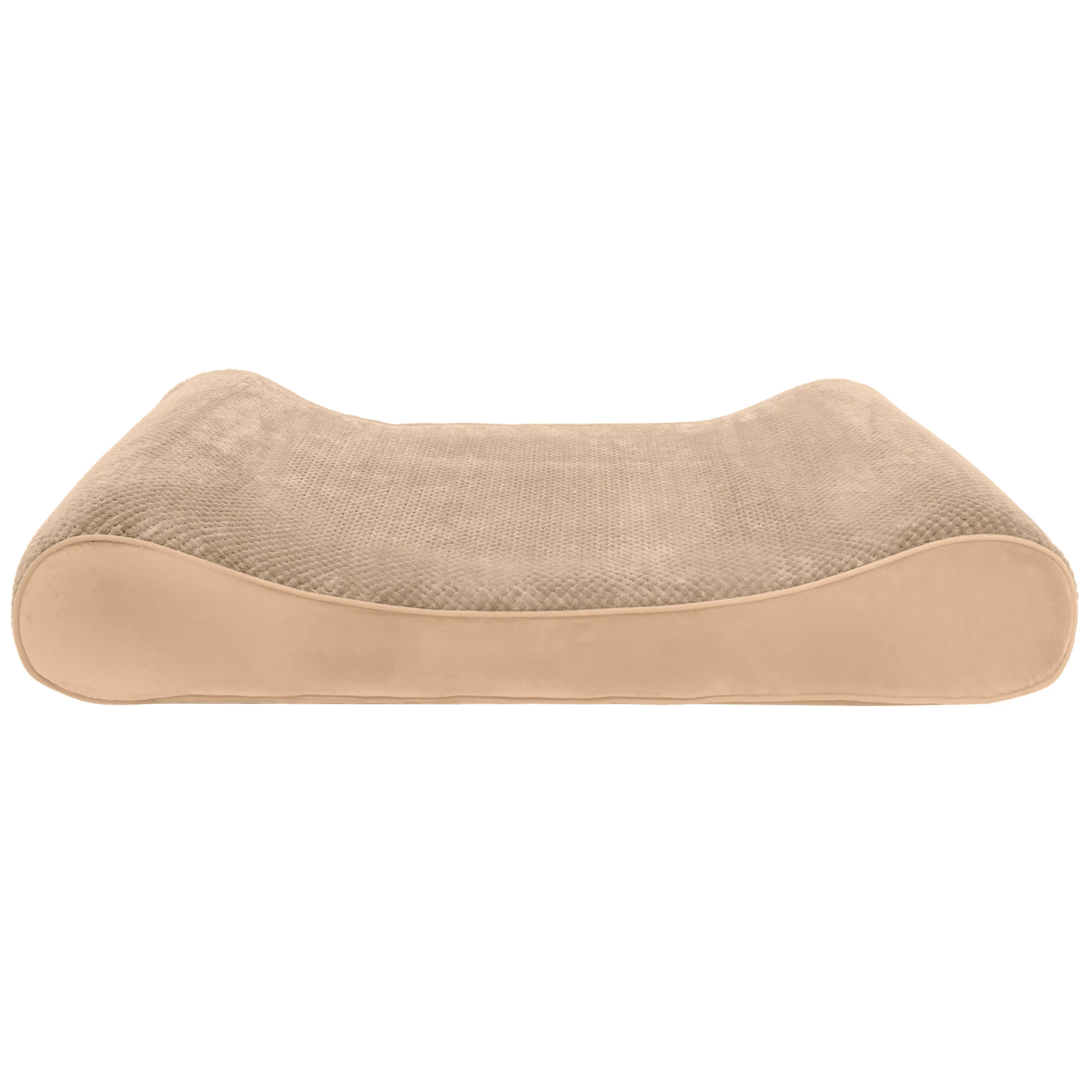 Minky Plush & Velvet Luxe Lounger Pet Bed - Image 13