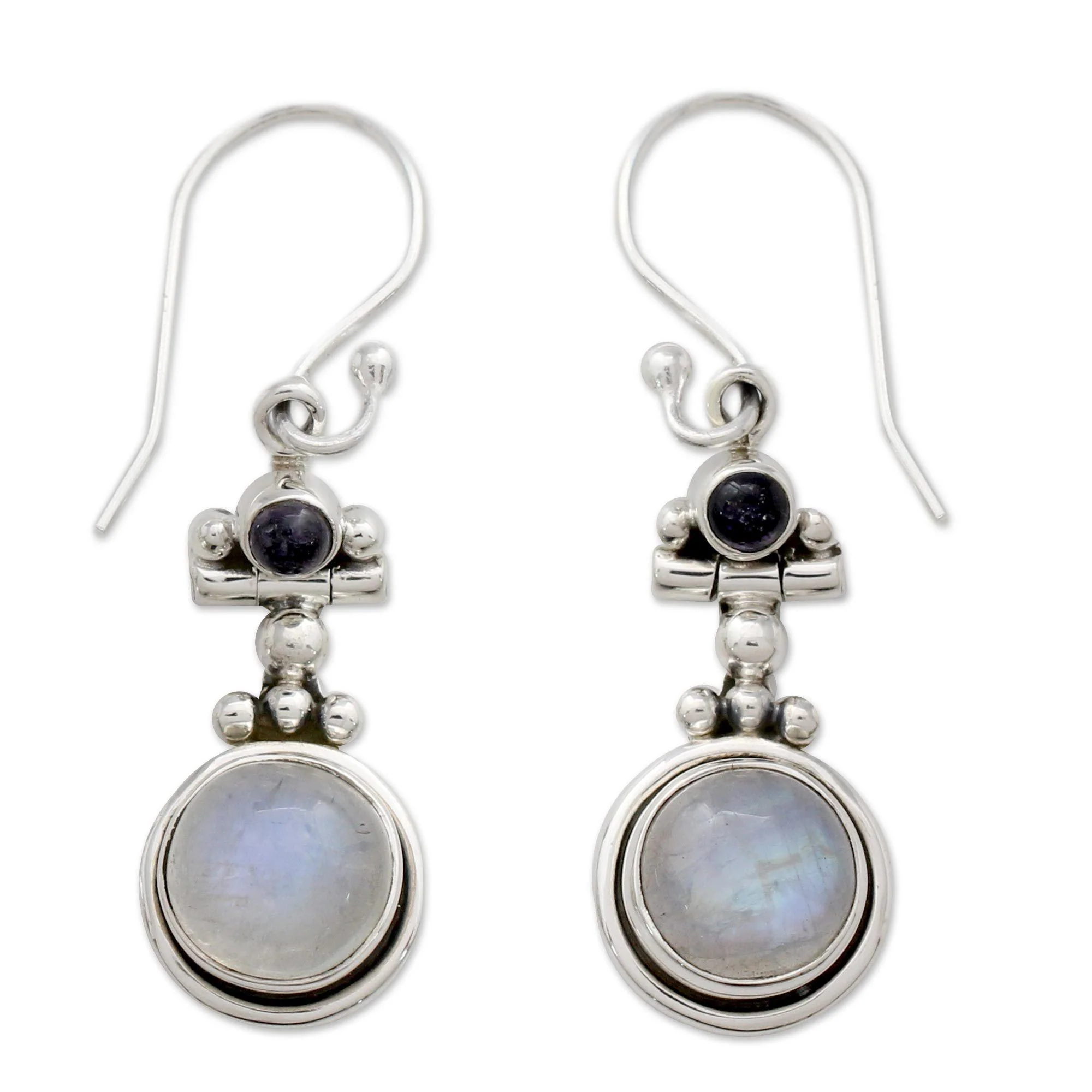 Misty Moonstone Earrings - Image 2