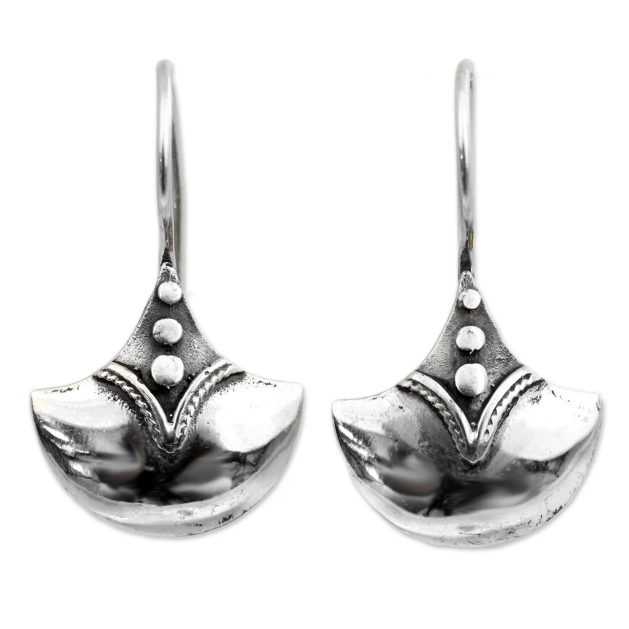 Modern Romantic Drop Earrings - Image 2