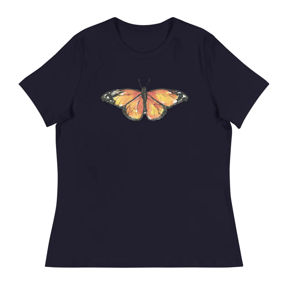 Monarch Butterfly Women's Relaxed T-Shirt - Image 3