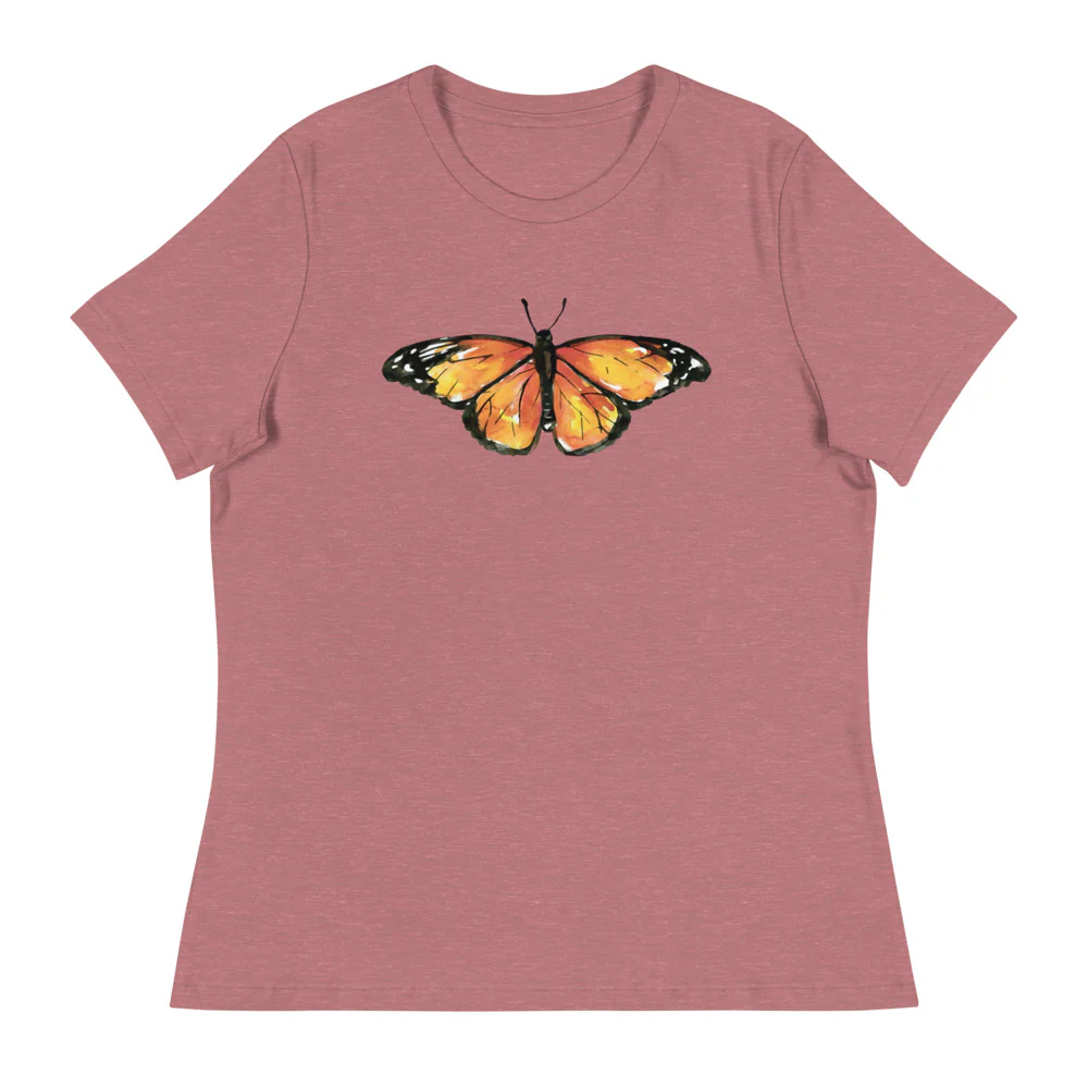 Monarch Butterfly Women's Relaxed T-Shirt - Image 6