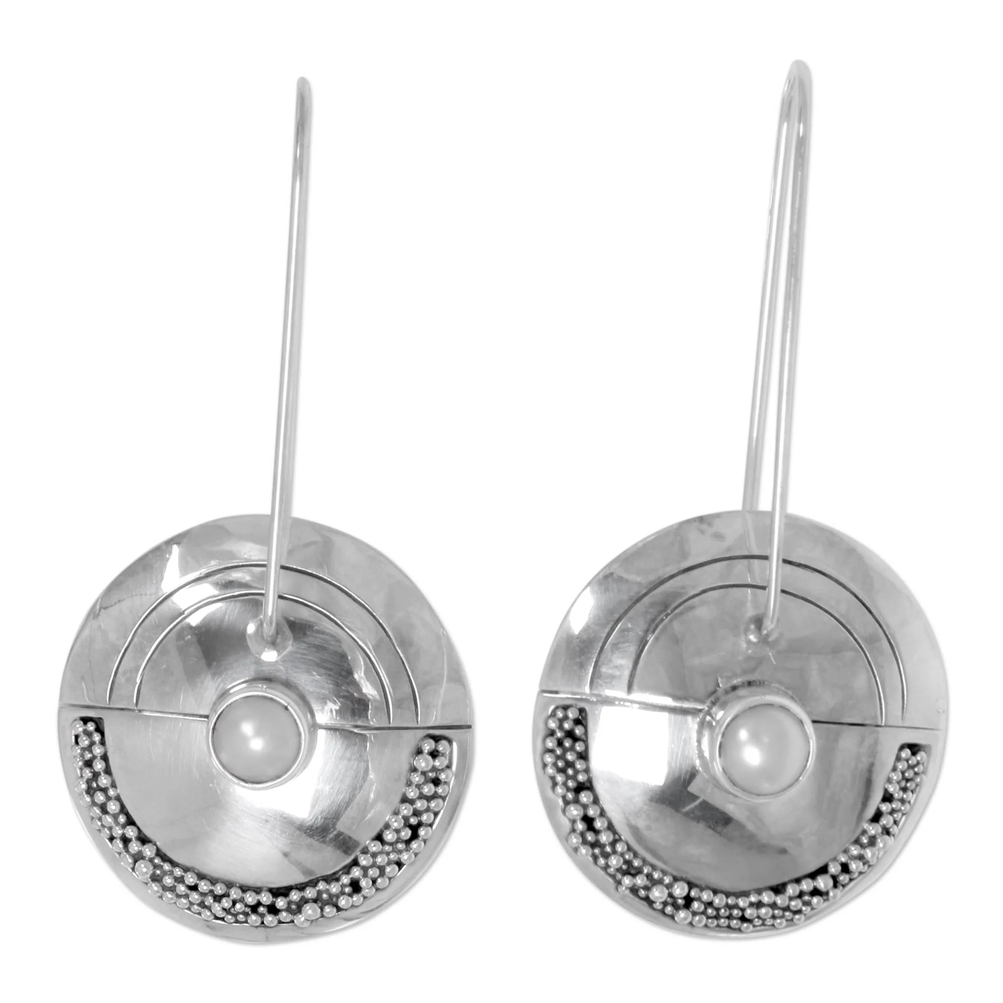 Moonlight Sand Drop Earrings - Image 3
