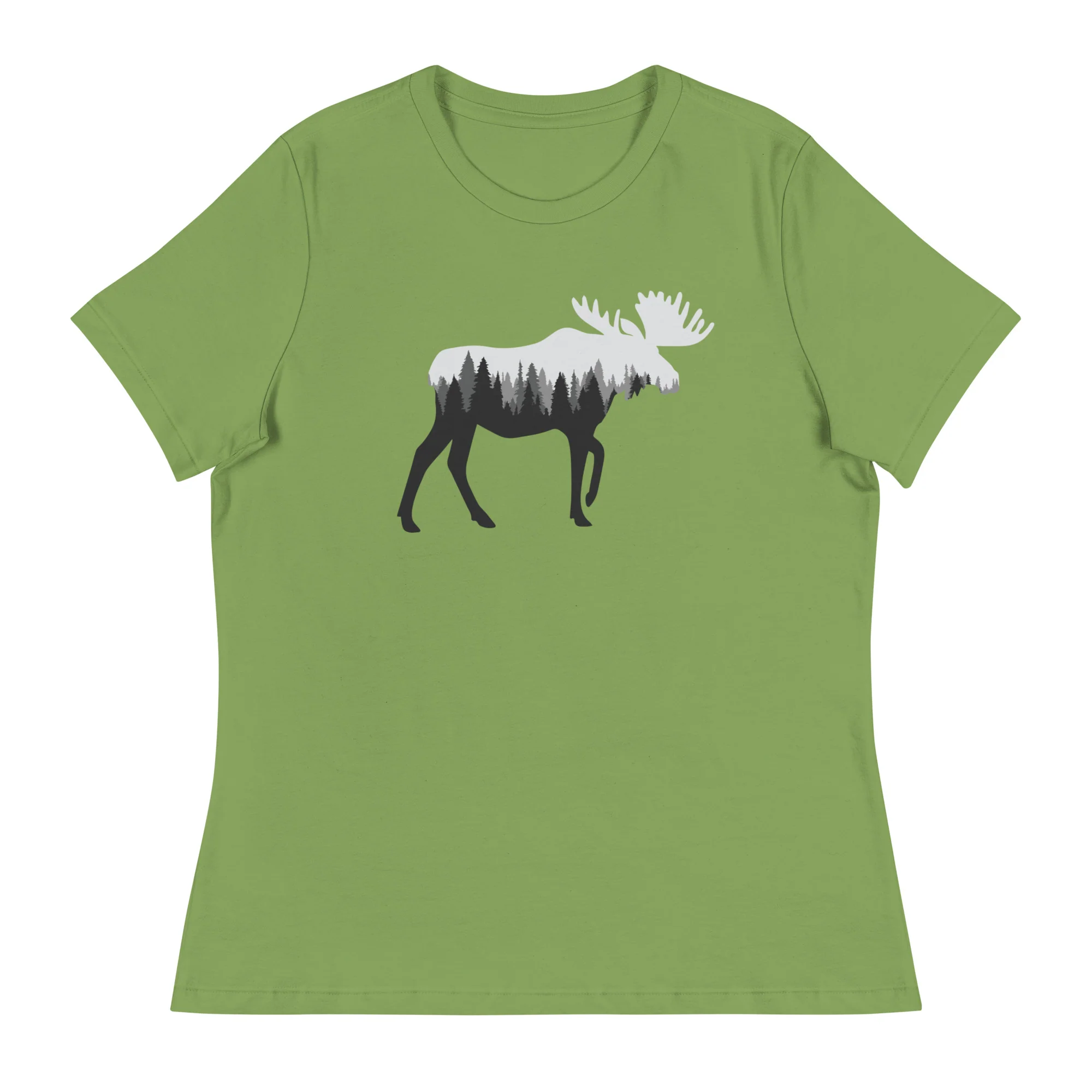 Moose of the Forest Women's Relaxed T-Shirt - Image 3