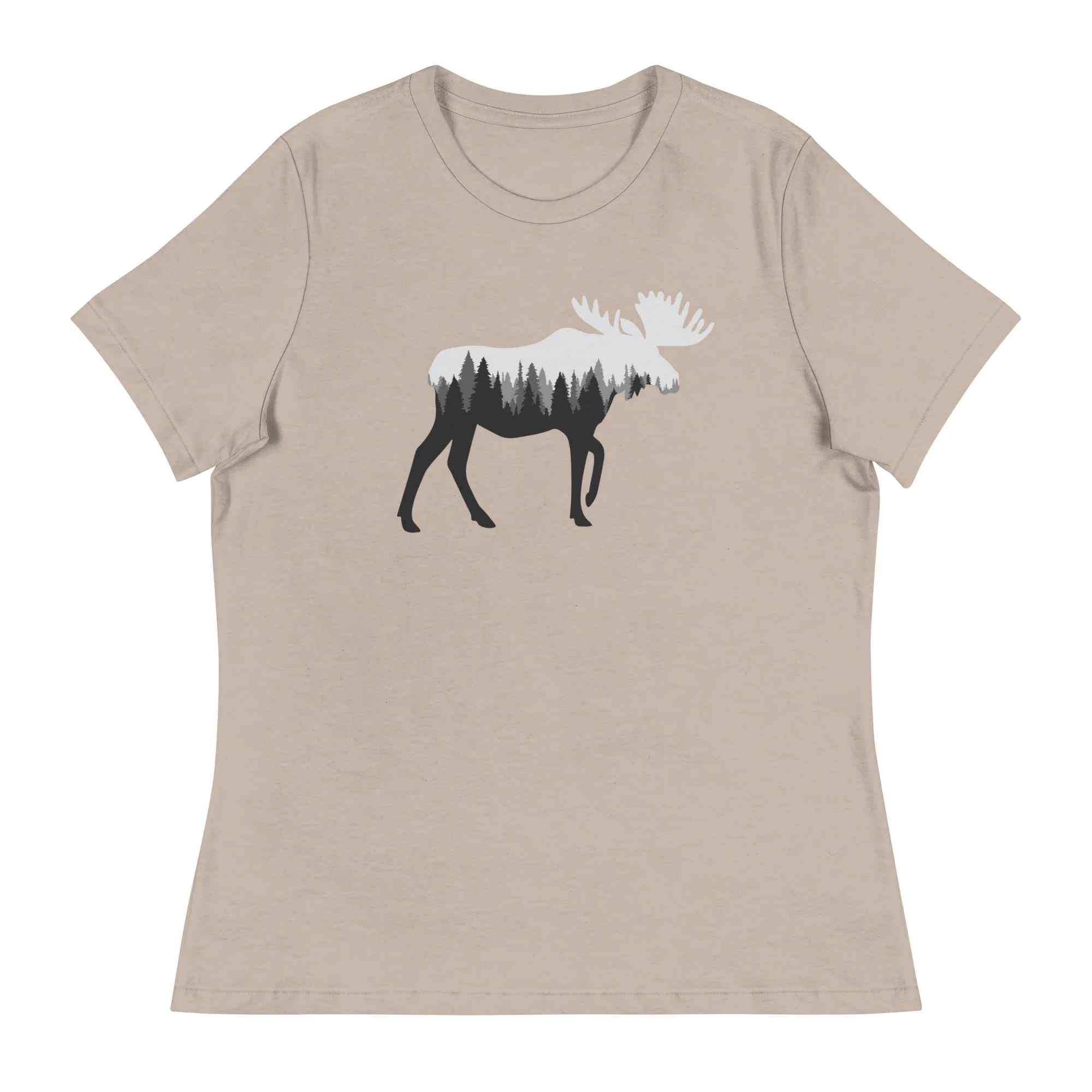 Moose of the Forest Women's Relaxed T-Shirt - Image 5