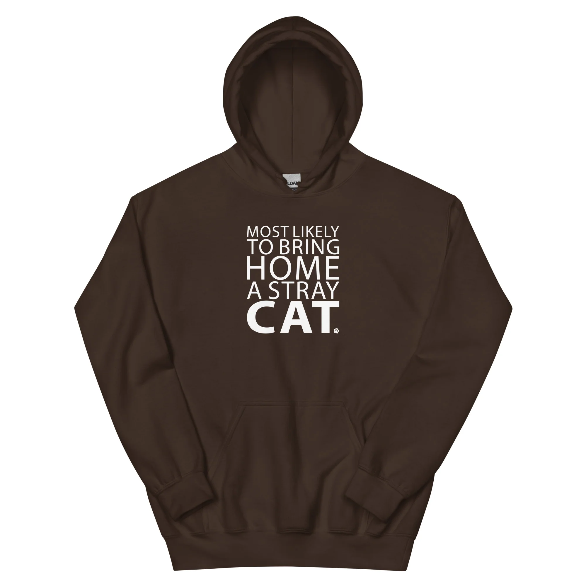 Most Likely To Bring Home A Stray Cat Hoodie - Image 7