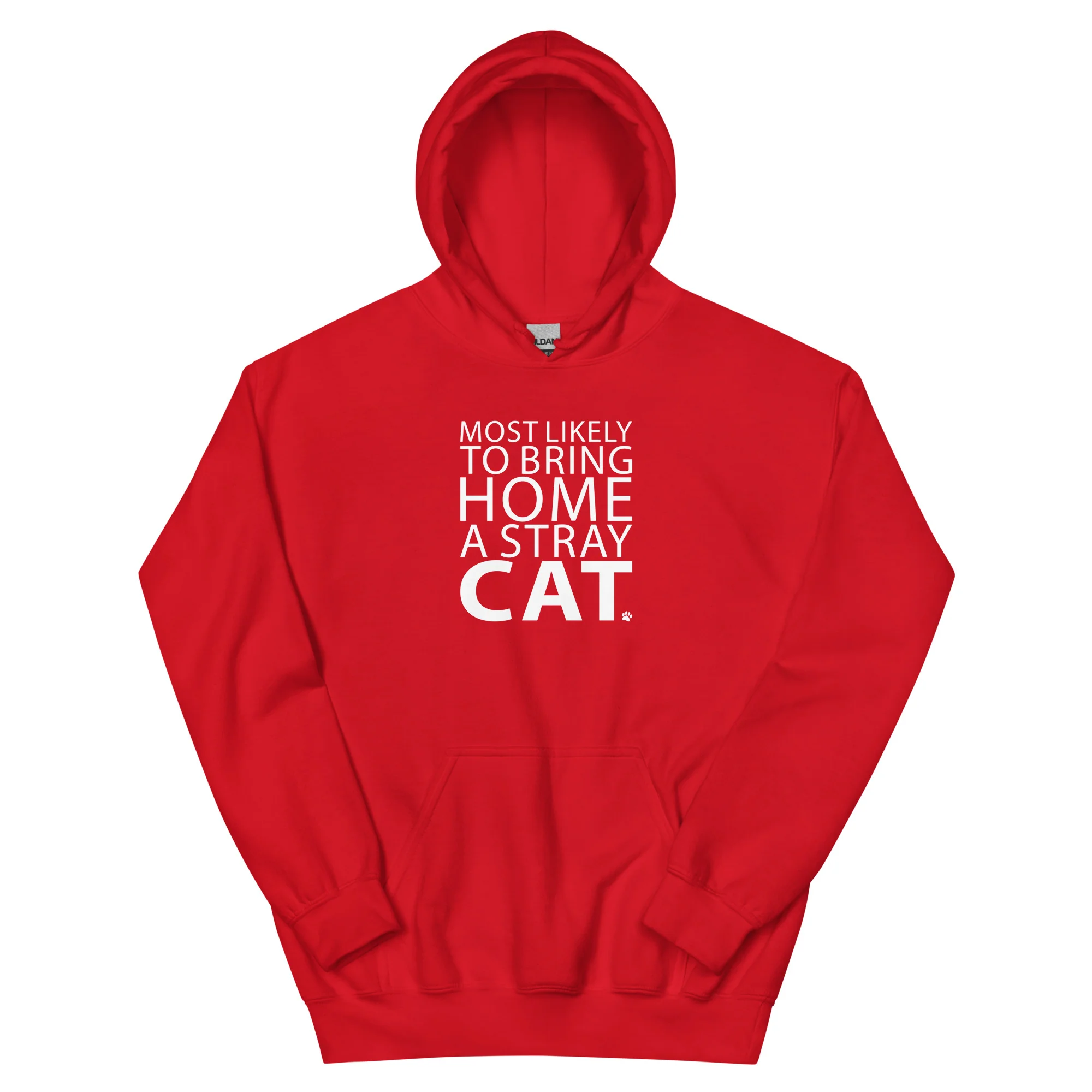 Most Likely To Bring Home A Stray Cat Hoodie - Image 8