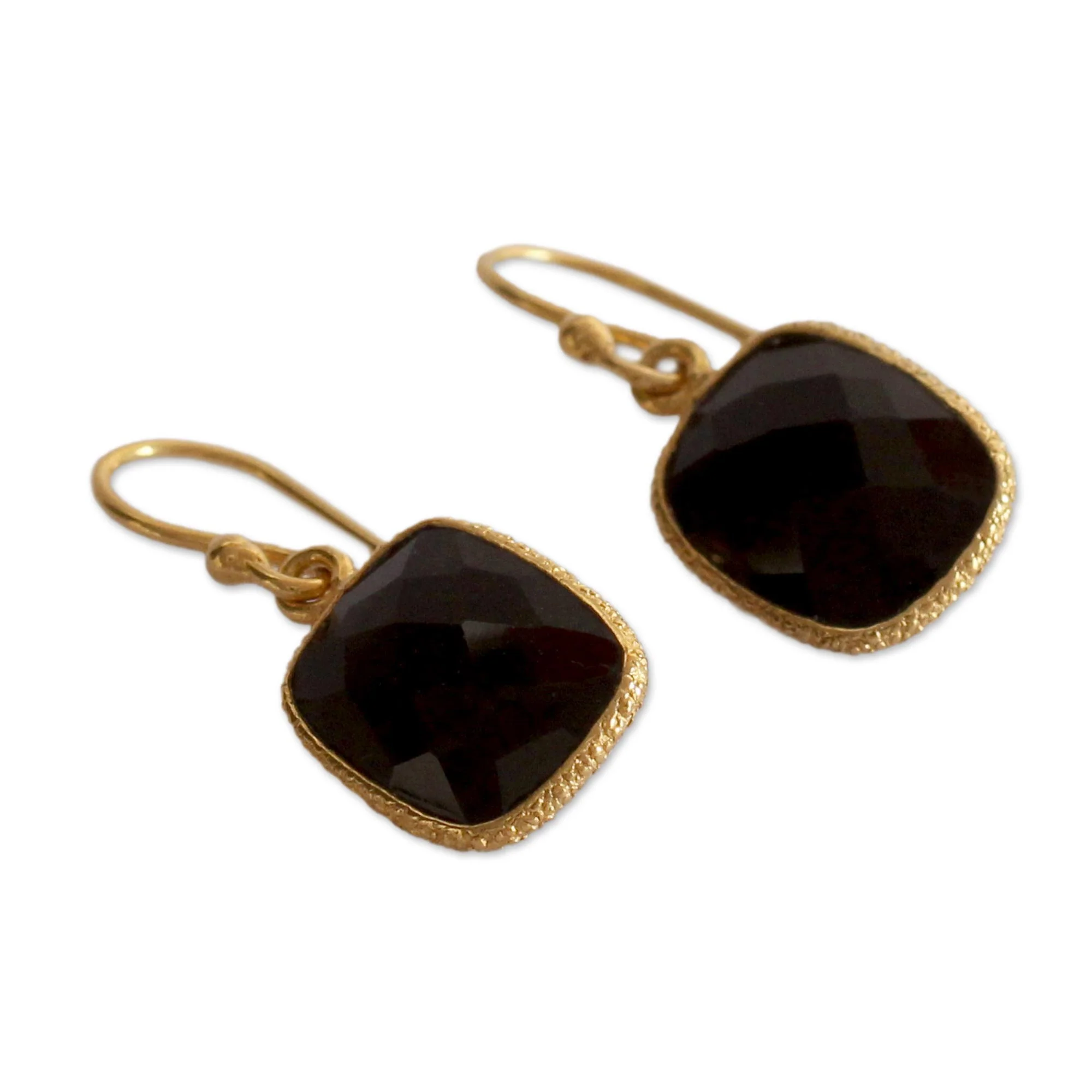 Mughal Nights Onyx Dangle Earrings - Image 3
