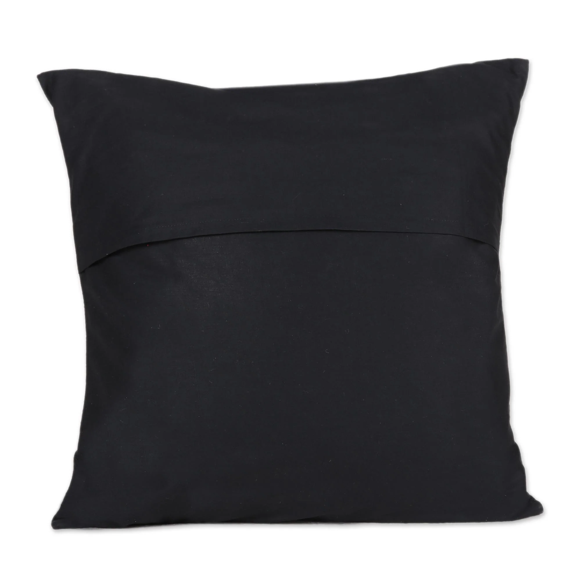 Multicolor Cotton Throw Pillow Cover, 'Festival Galaxy' (Pair) - Image 3