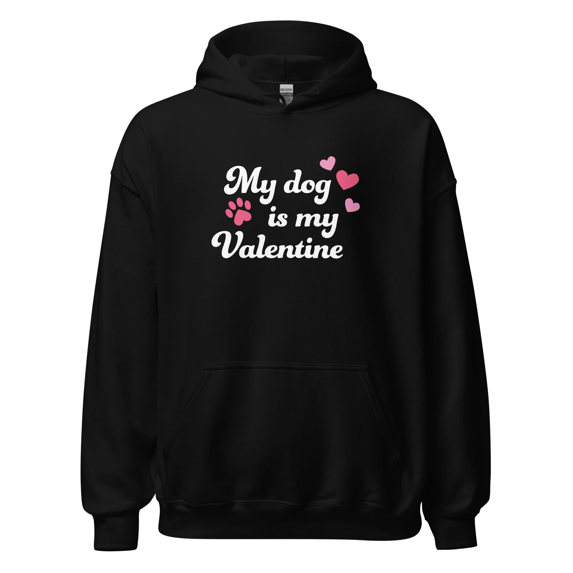 My Dog is My Valentine Hoodie - Image 3