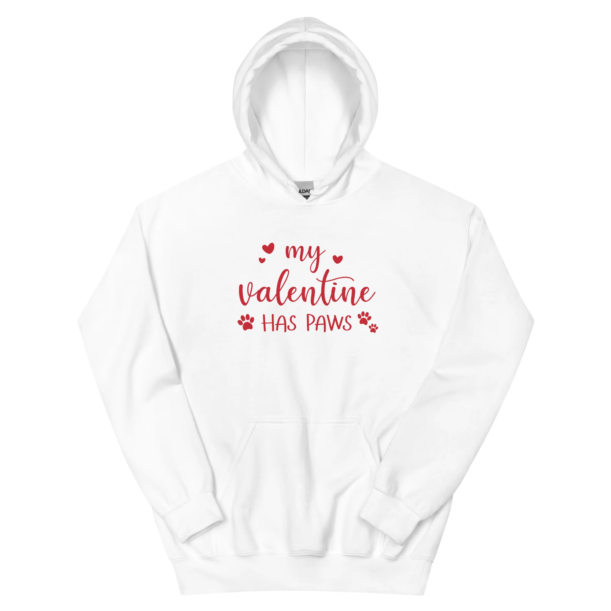 My Valentine Has Paws Hoodie - Image 10