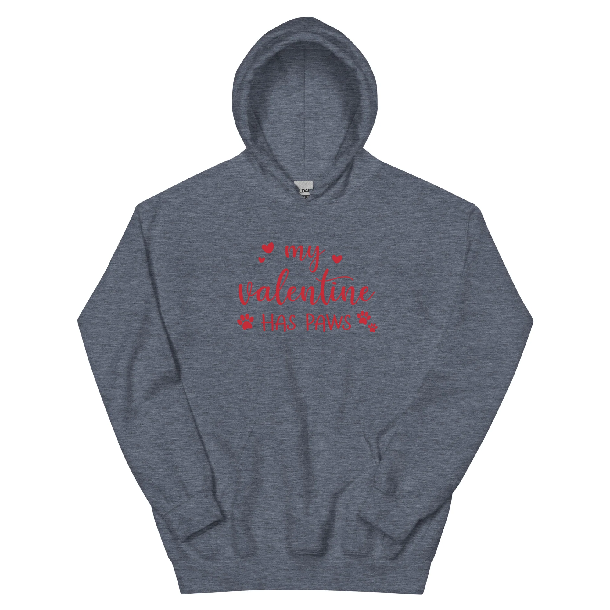 My Valentine Has Paws Hoodie - Image 7