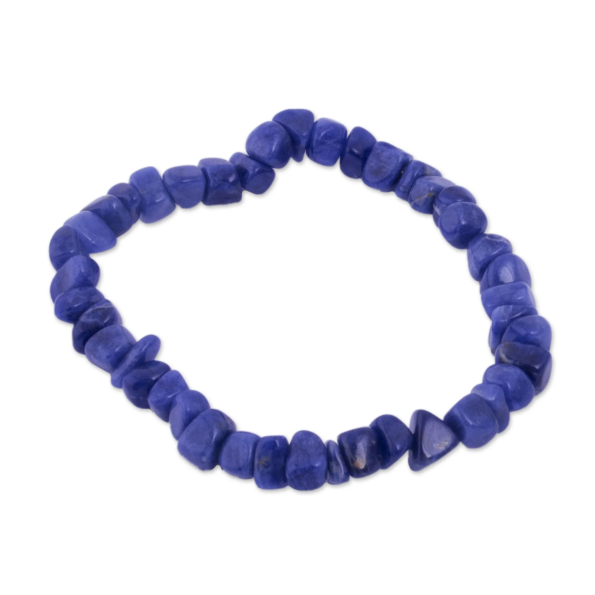 Natures's Harmony Sodalite Beaded Bracelet - Image 2