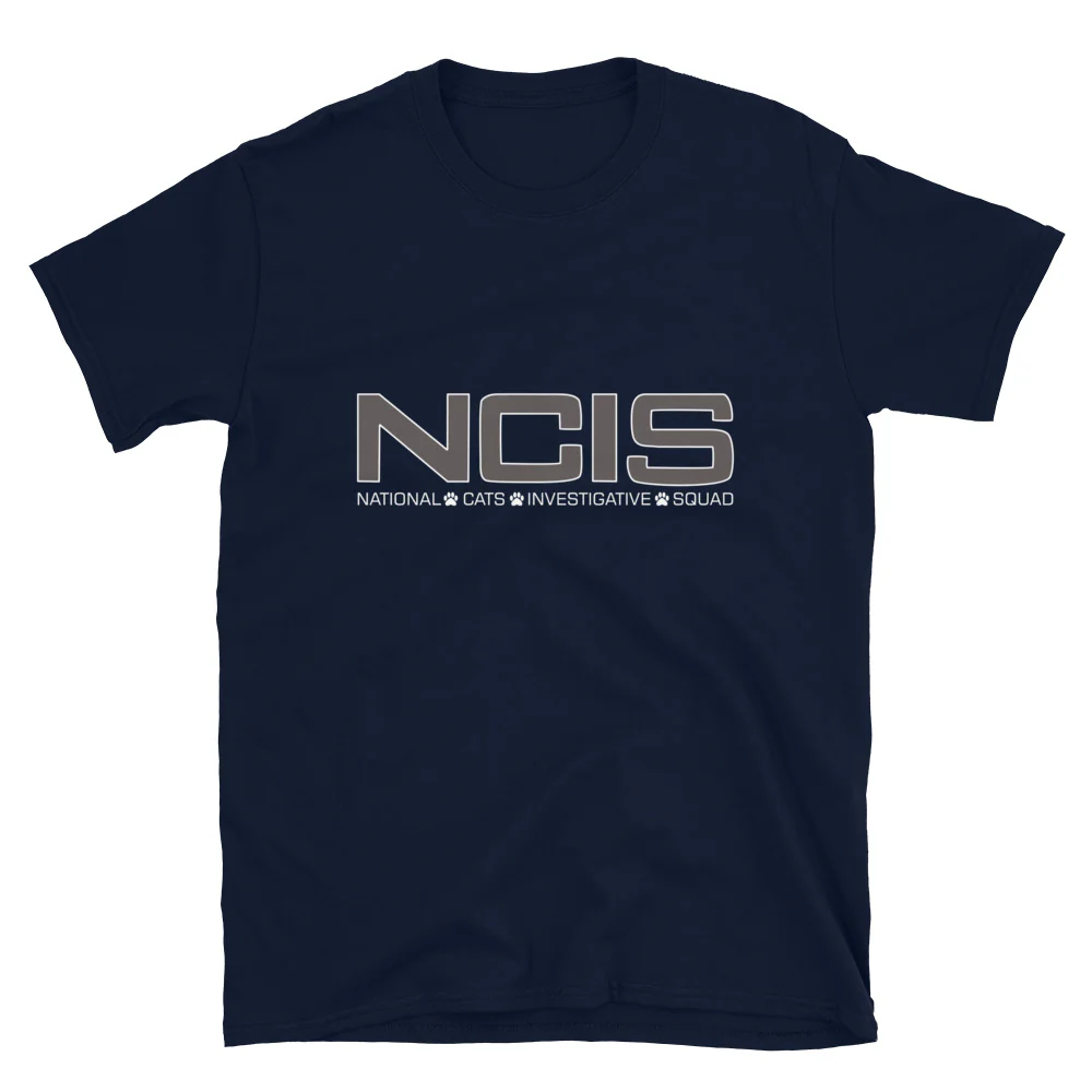 NCIS National Cats Investigative Squad T-Shirt - Image 5