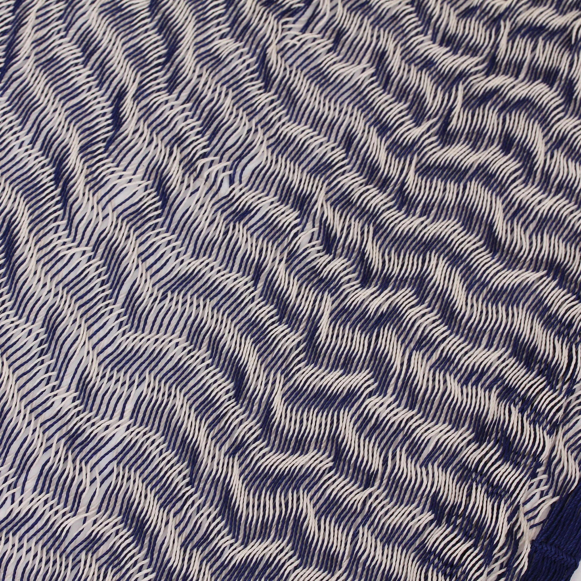 Ocean Waves Hand Woven Mayan Rope Hammock - Image 4