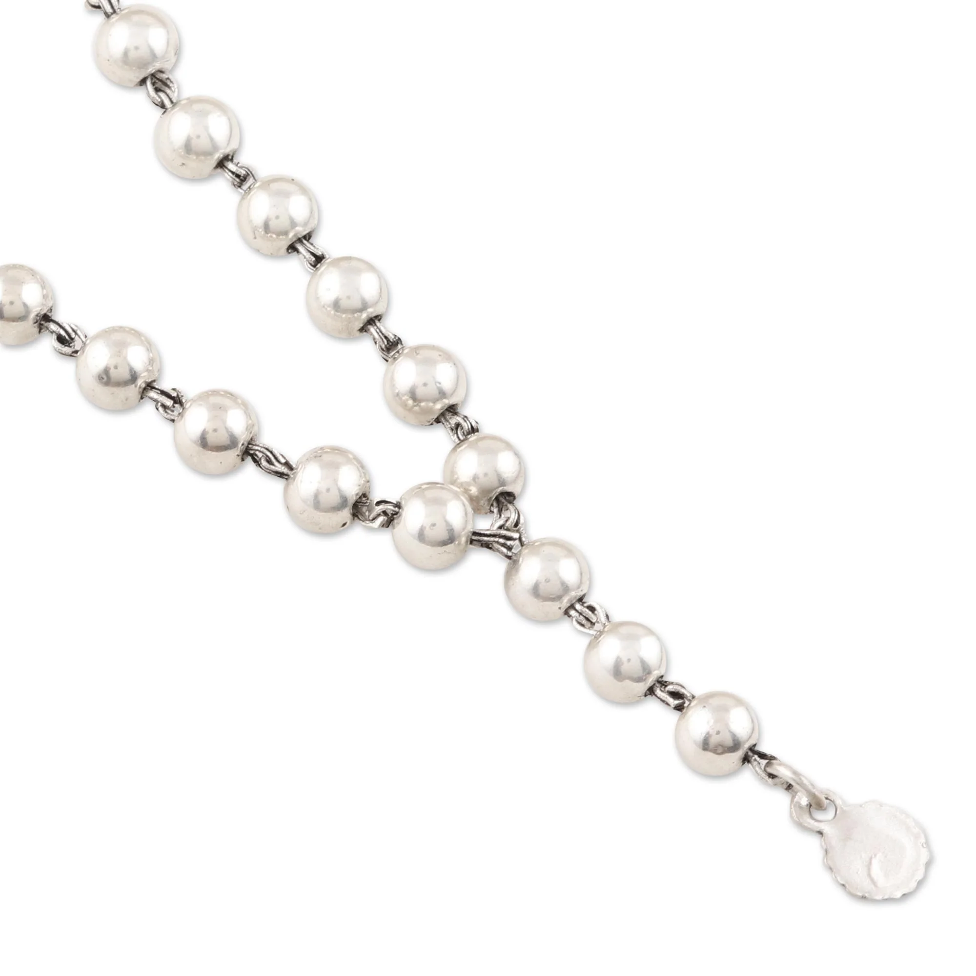 On Reflection Long Sterling Silver Y-Necklace - Image 5