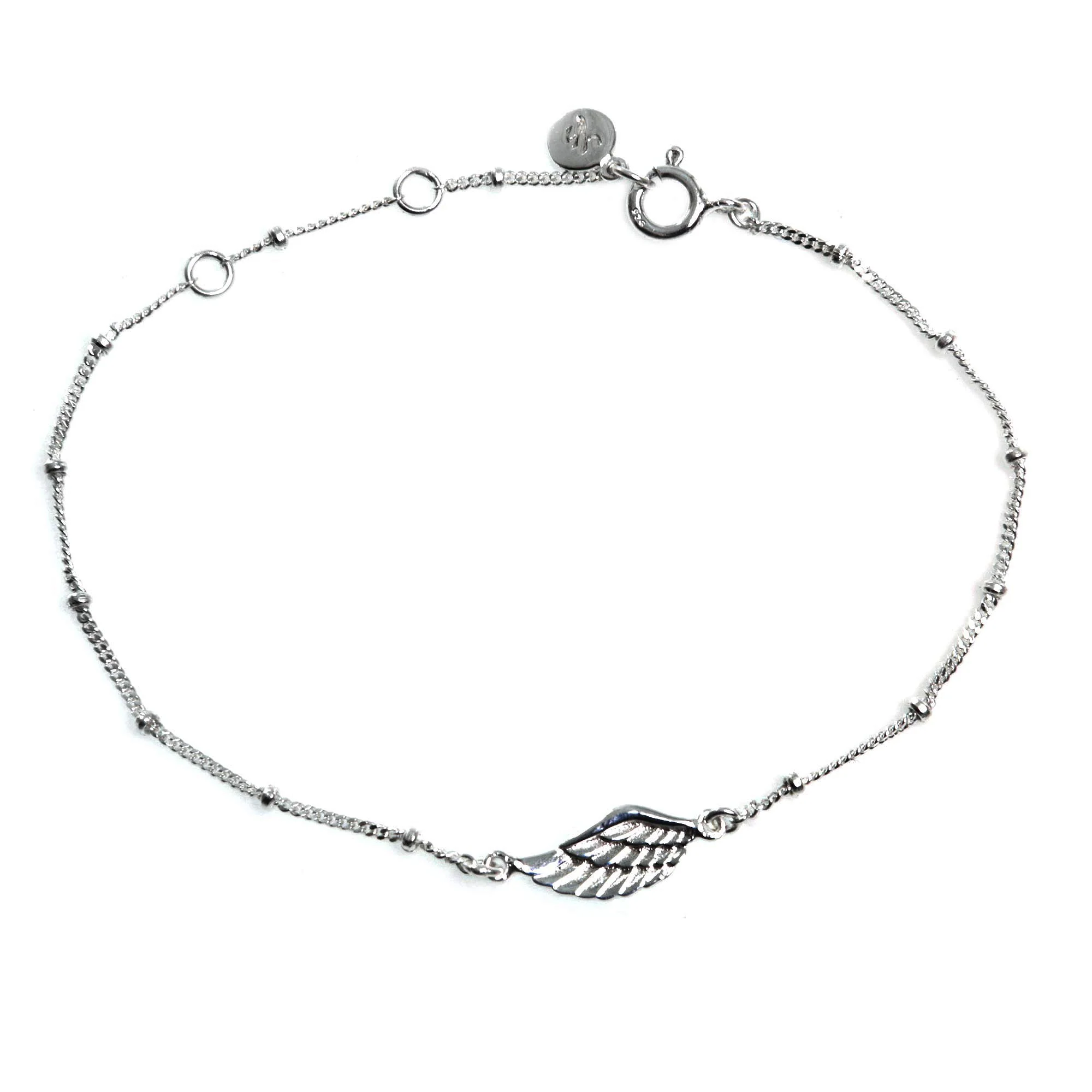 One-Winged Angel Sterling Silver Bracelet - Image 2
