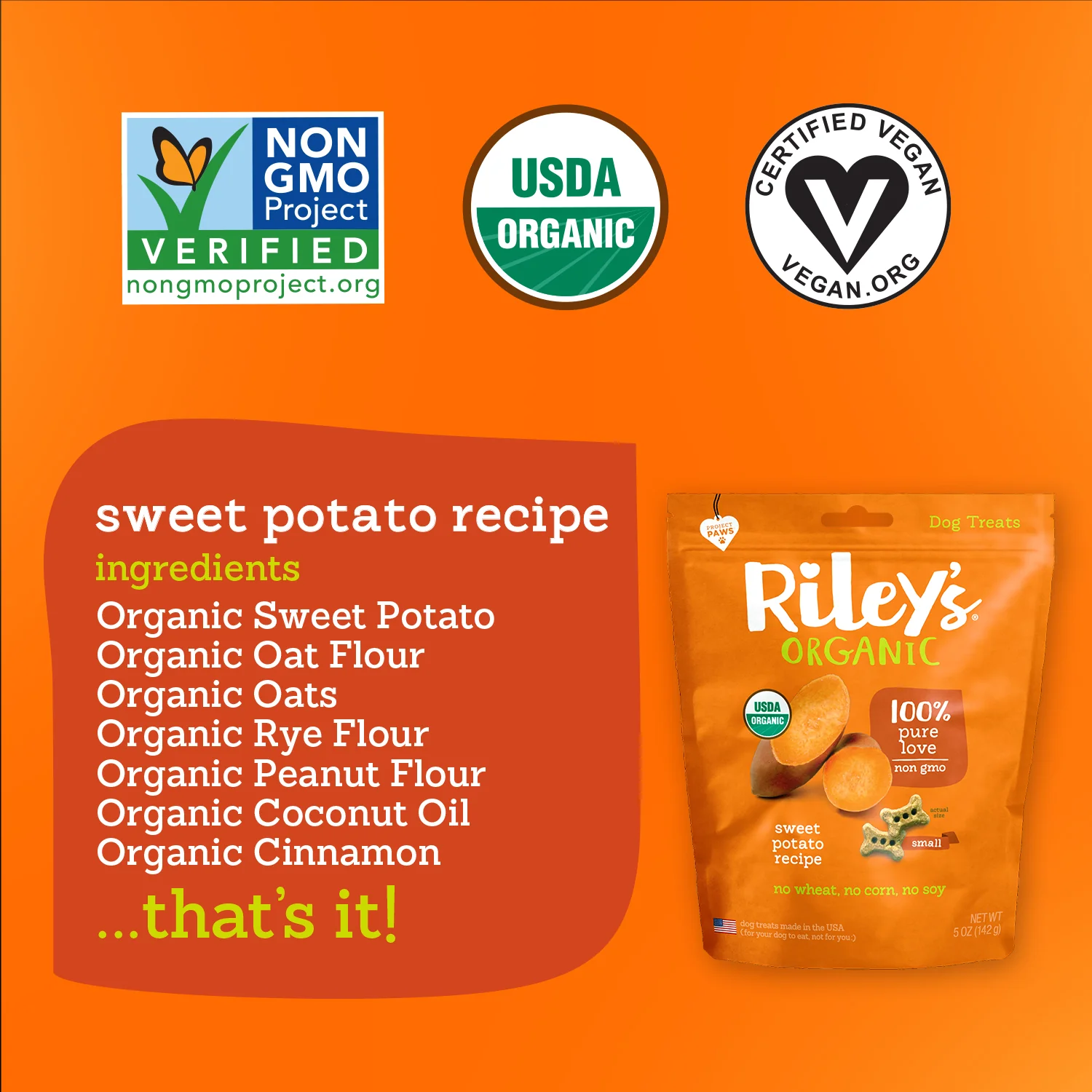 Organic Sweet Potato Baked Biscuits - Small Bone - Image 5
