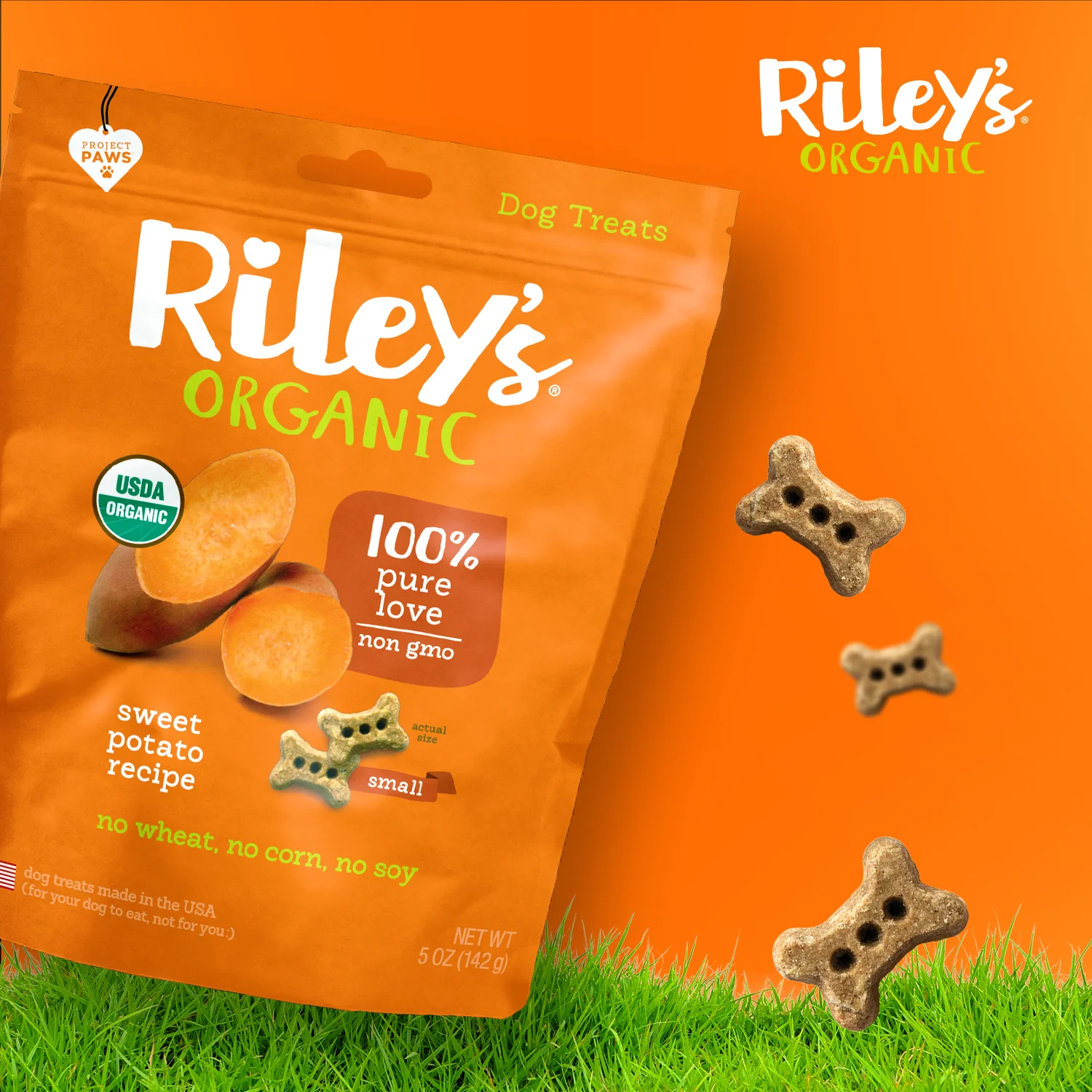 Organic Sweet Potato Baked Biscuits - Small Bone - Image 9