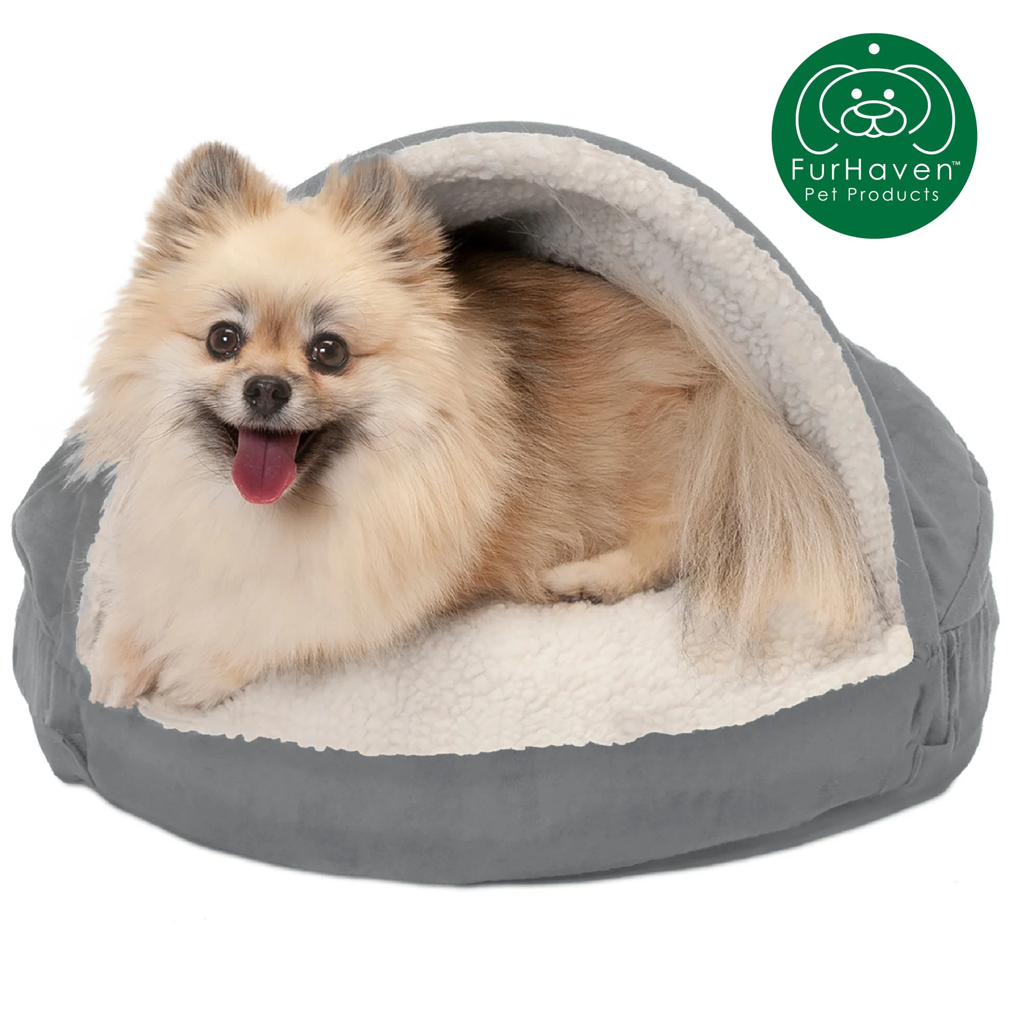 Orthopedic Faux Sheepskin Snuggery Pet Bed - Image 17