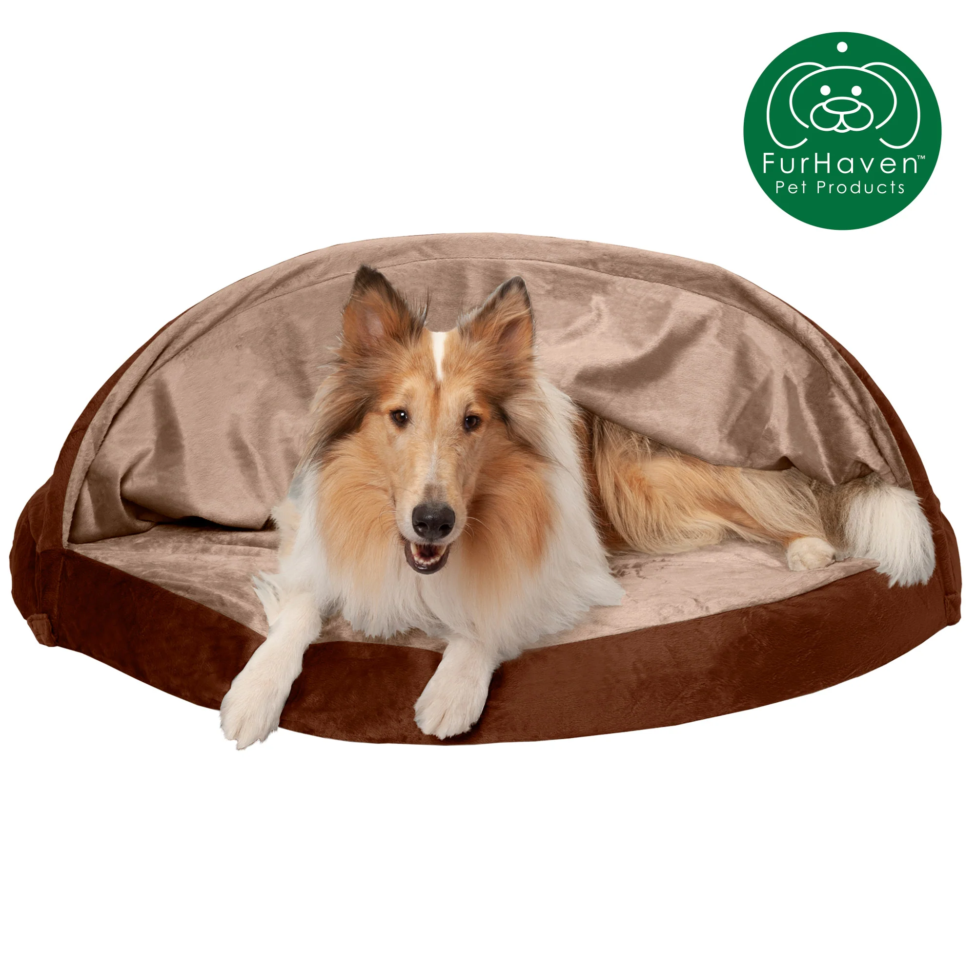Orthopedic Microvelvet Snuggery Pet Bed - Image 7
