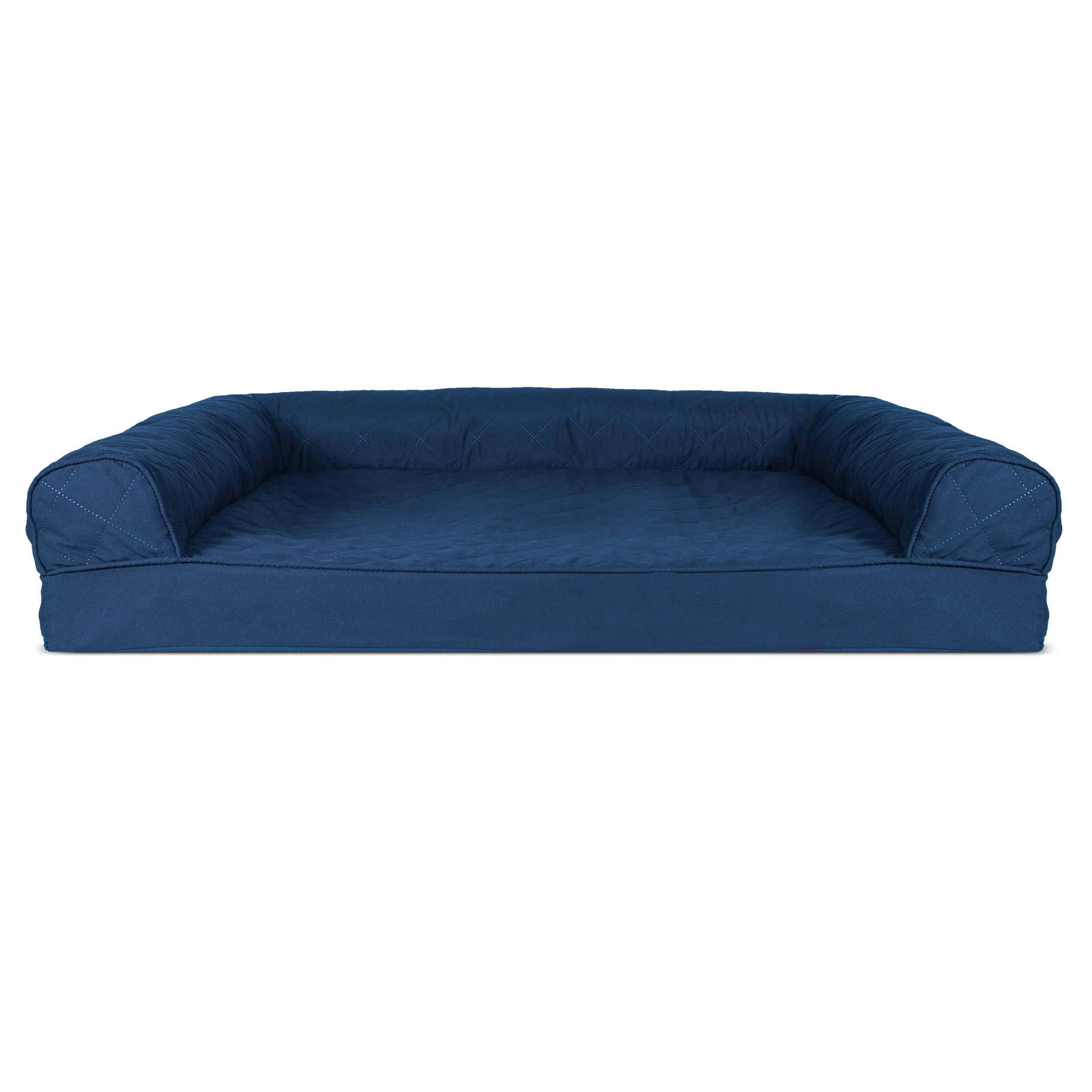 Orthopedic Quilted Sofa-Style Couch Pet Bed - Image 16