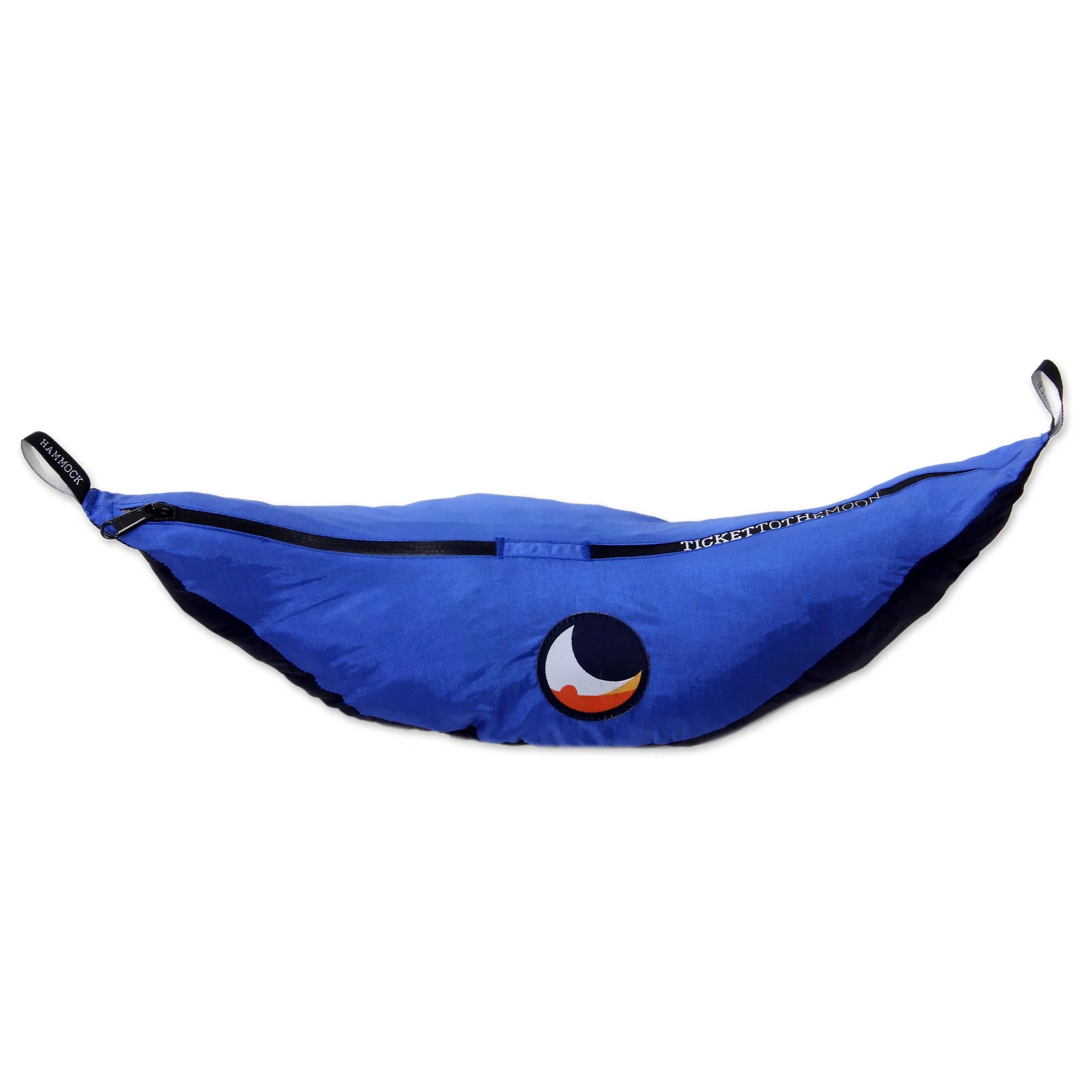 Pacific Dreams Portable Parachute Fabric Hammock Dark Light Blue (Double) - Image 3