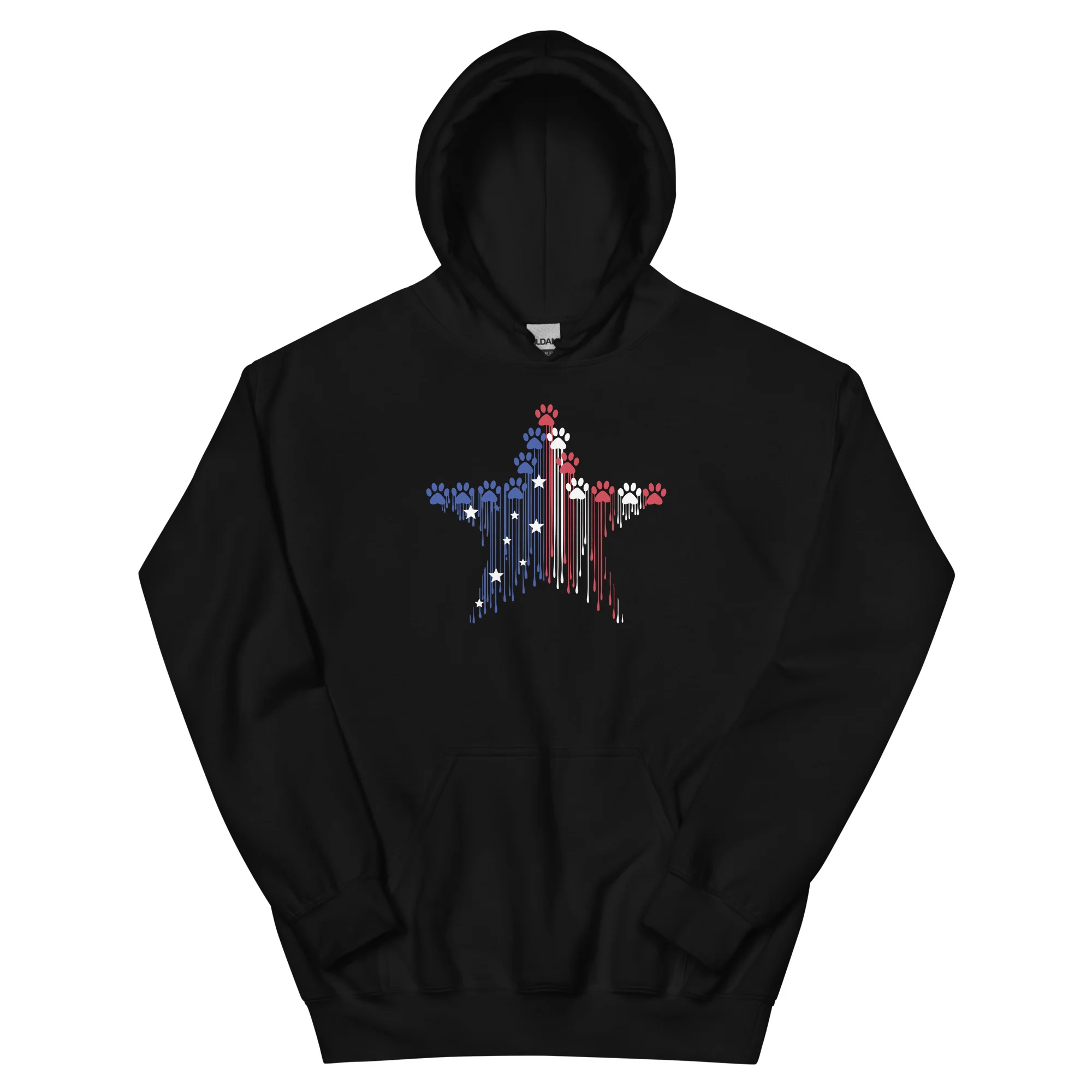 Painted Paw American Star Hoodie - Image 3