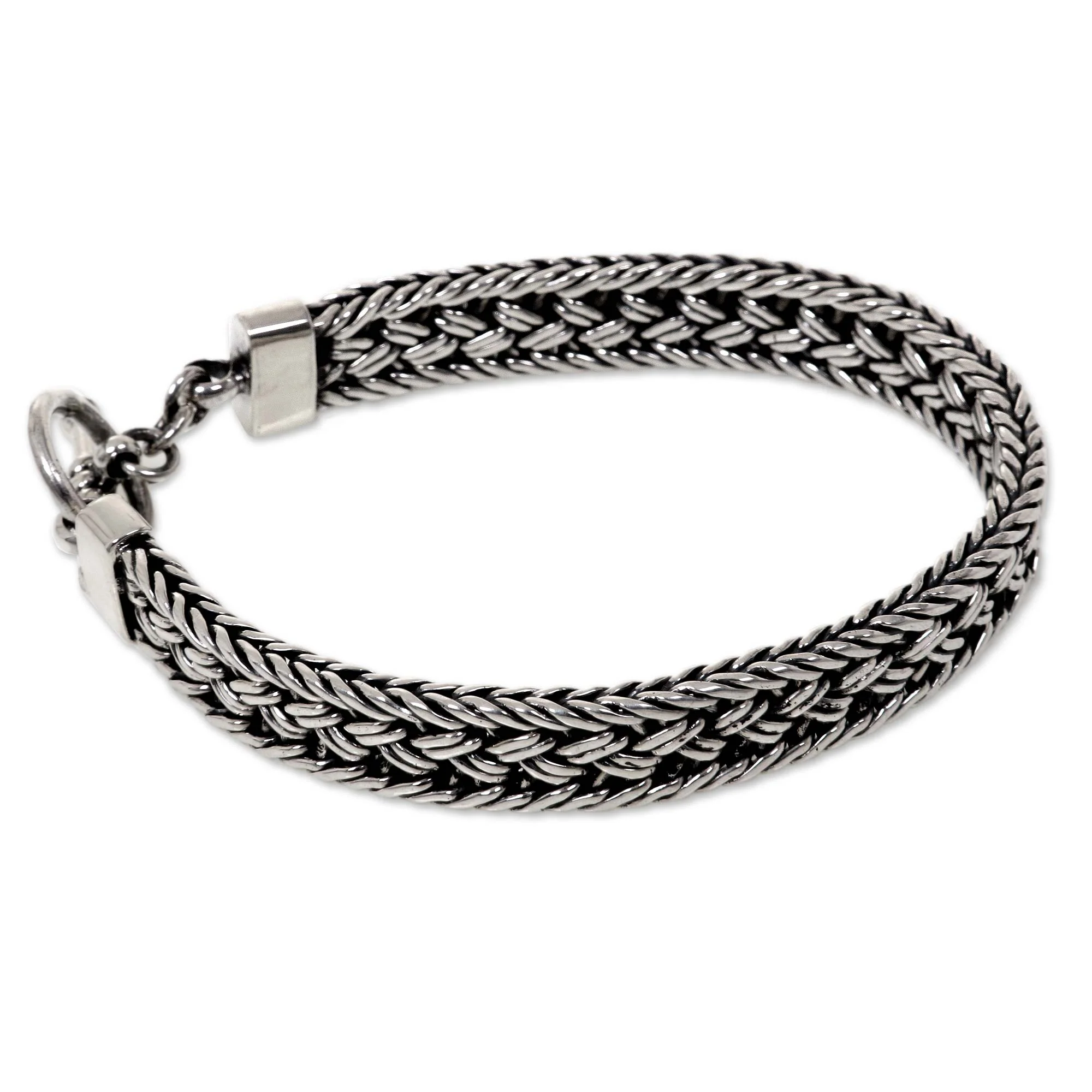 Parkerisan Silver Men's Bracelet - Image 3