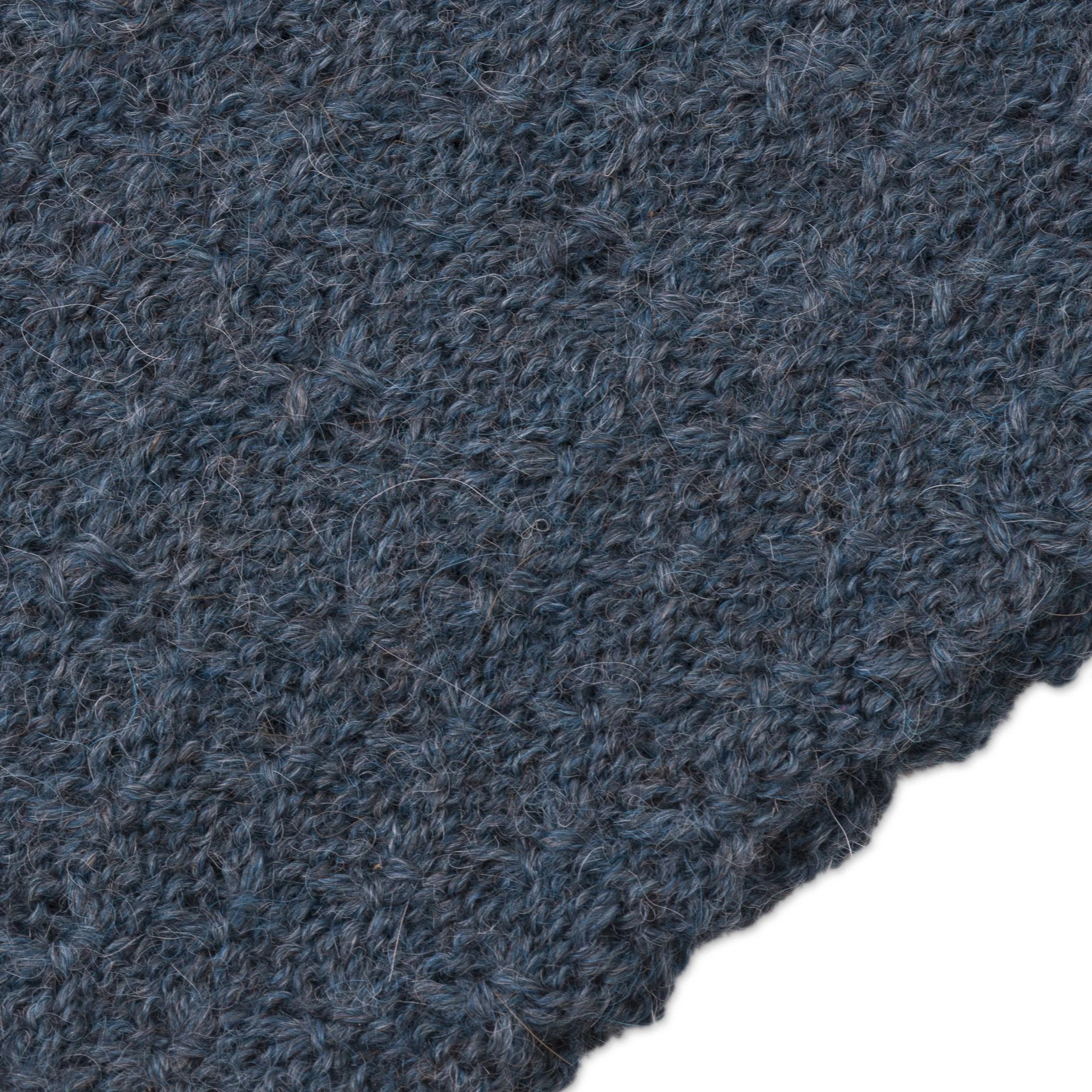 Passionate Waves in Teal Wave Pattern 100% Baby Alpaca Headband in Teal from Peru - Image 5