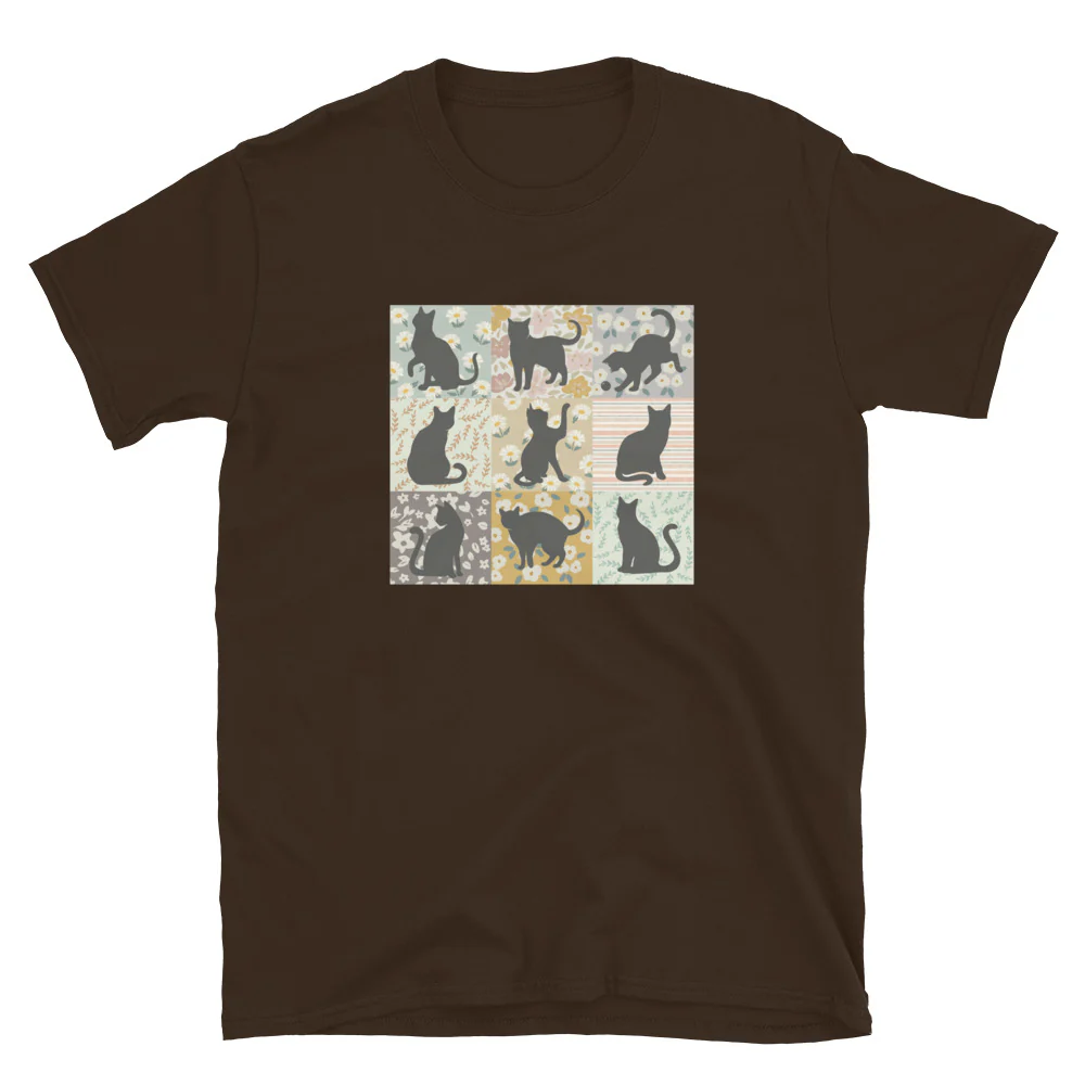 Patchwork Cats T-Shirt - Image 5