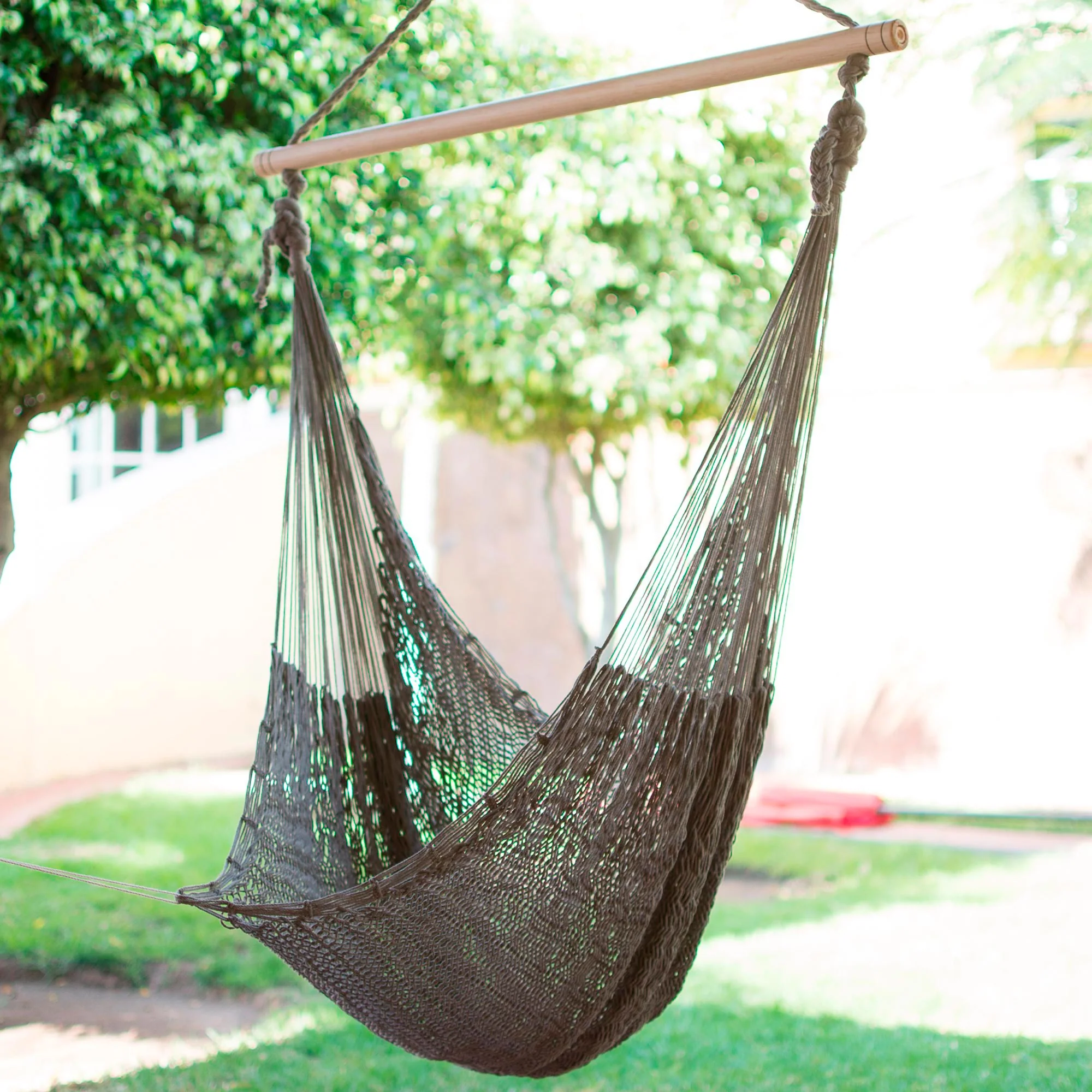 Pate Collectible Cotton Solid Hammock Swing (Large Deluxe) - Image 3
